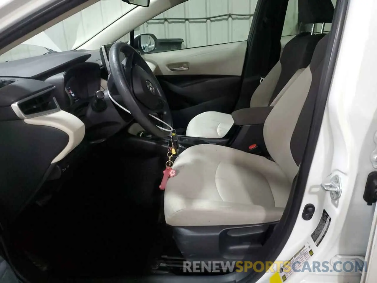 7 Photograph of a damaged car 5YFEPMAE4MP225410 TOYOTA COROLLA 2021
