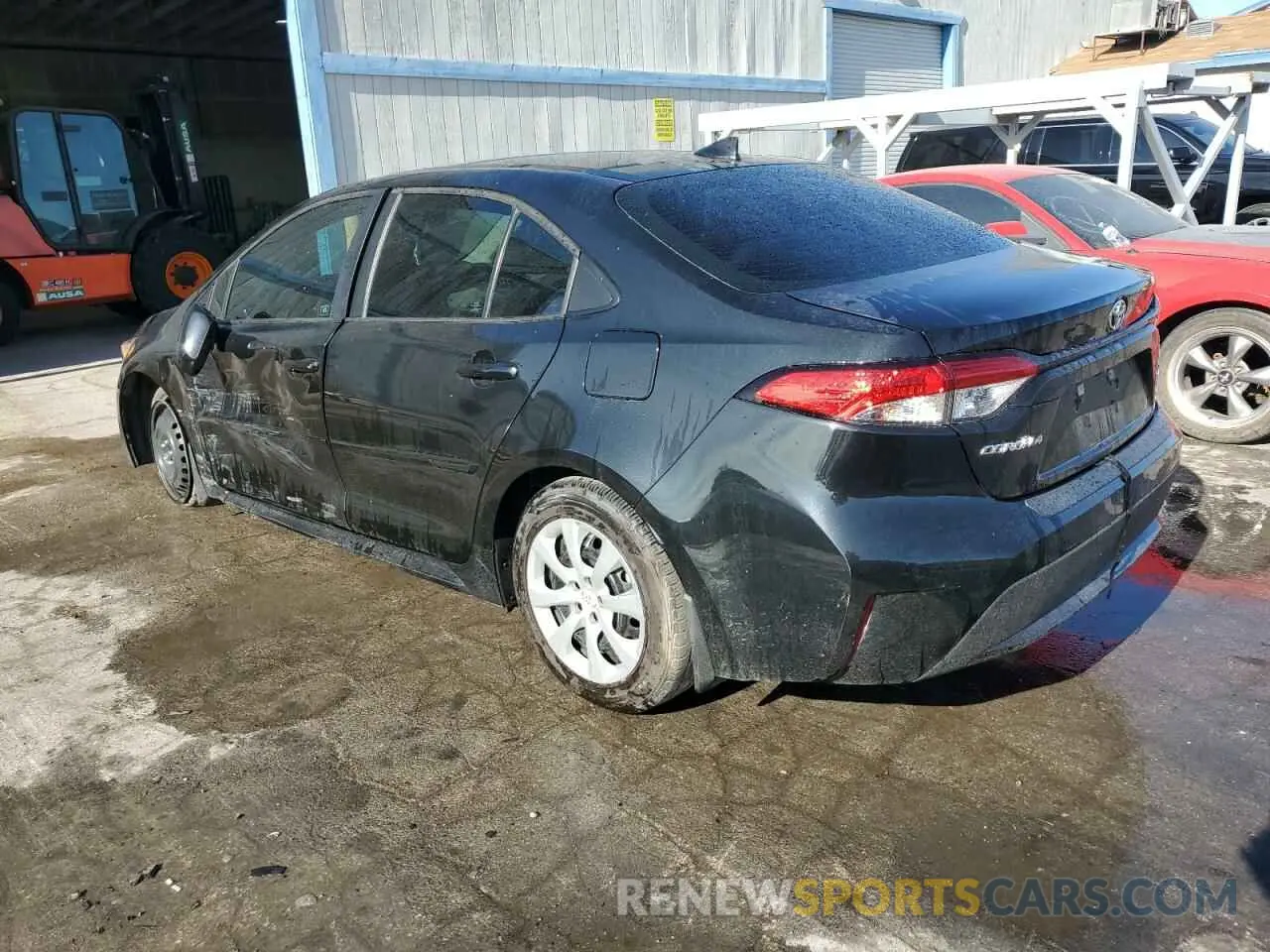 2 Photograph of a damaged car 5YFEPMAE4MP228727 TOYOTA COROLLA 2021