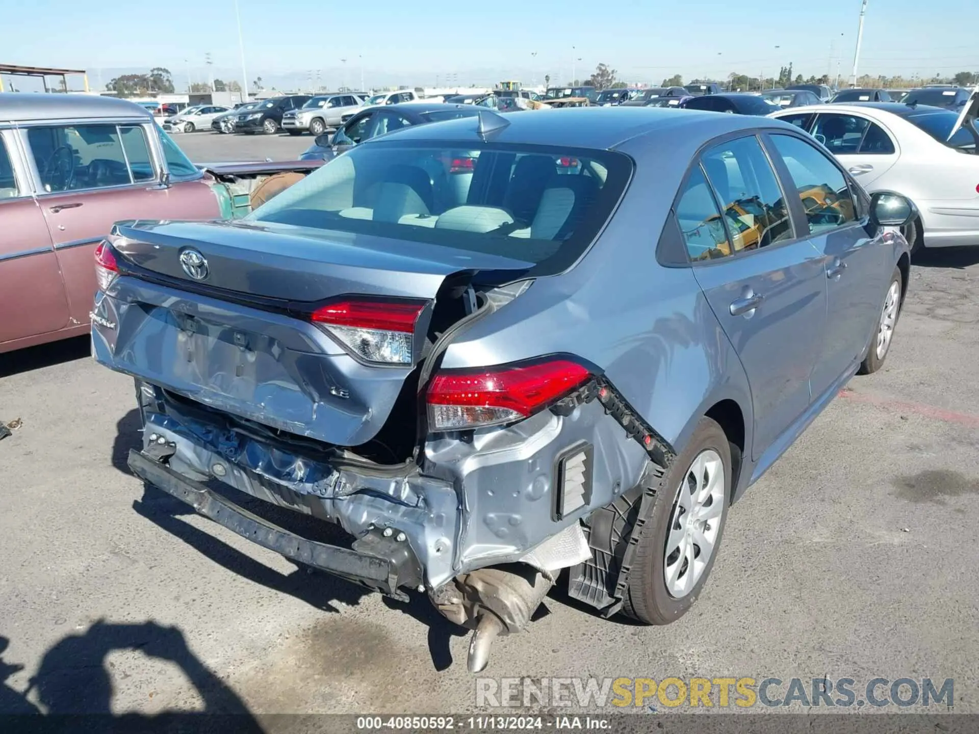 6 Photograph of a damaged car 5YFEPMAE4MP229456 TOYOTA COROLLA 2021