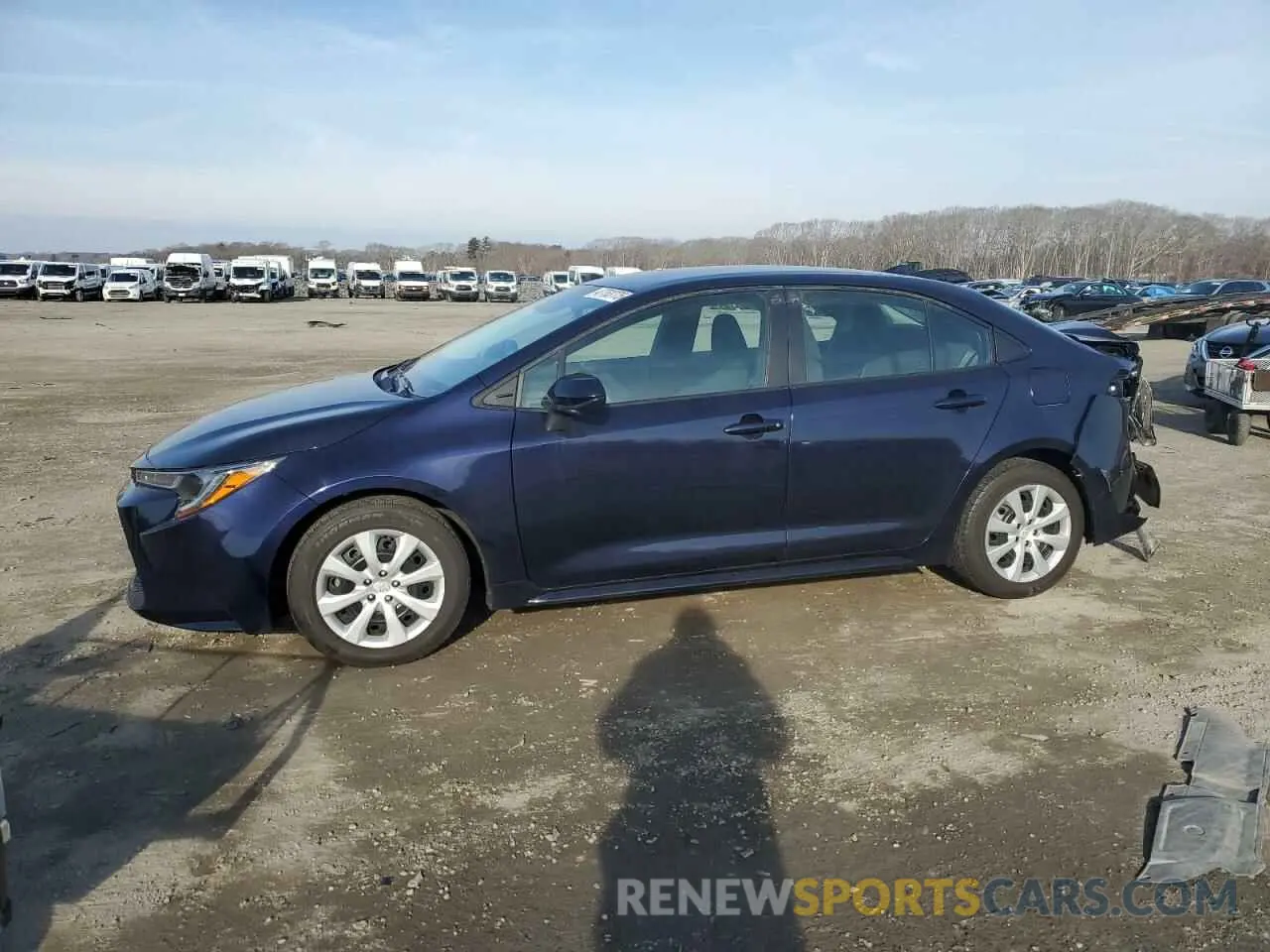 1 Photograph of a damaged car 5YFEPMAE4MP231403 TOYOTA COROLLA 2021