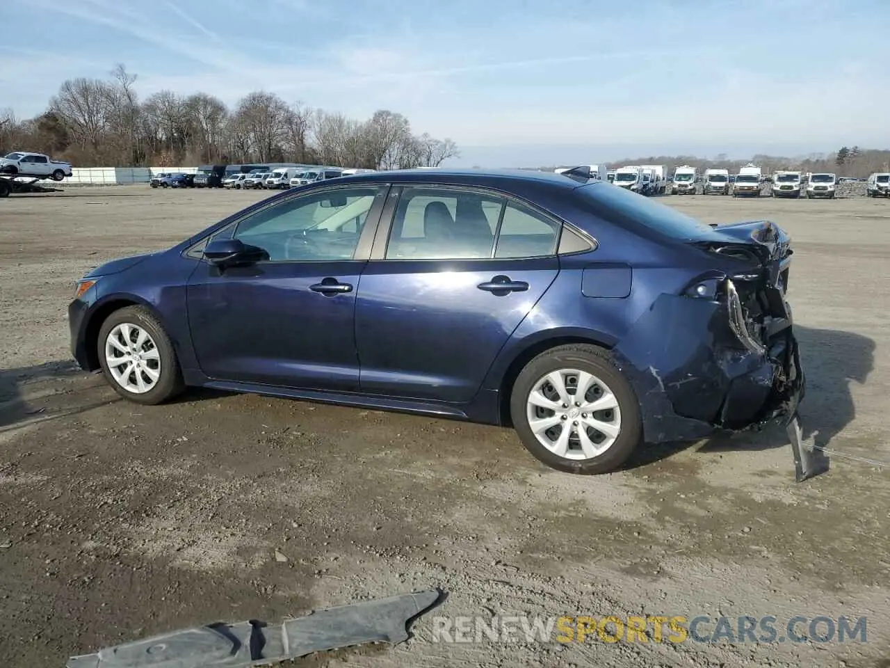 2 Photograph of a damaged car 5YFEPMAE4MP231403 TOYOTA COROLLA 2021