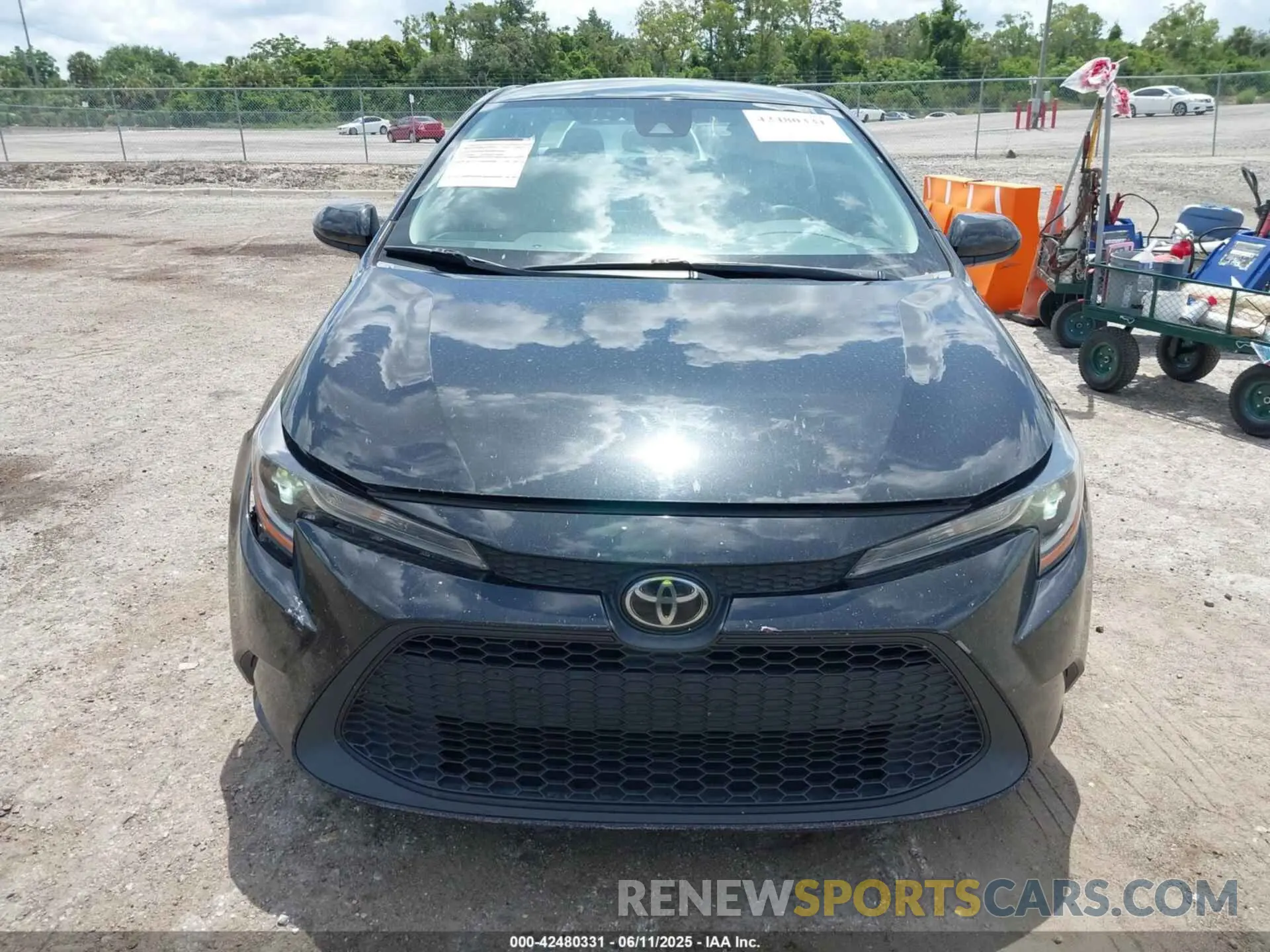 12 Photograph of a damaged car 5YFEPMAE4MP232261 TOYOTA COROLLA 2021