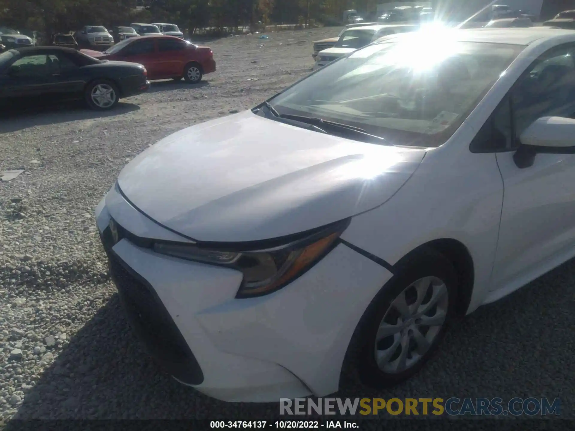 6 Photograph of a damaged car 5YFEPMAE4MP232339 TOYOTA COROLLA 2021