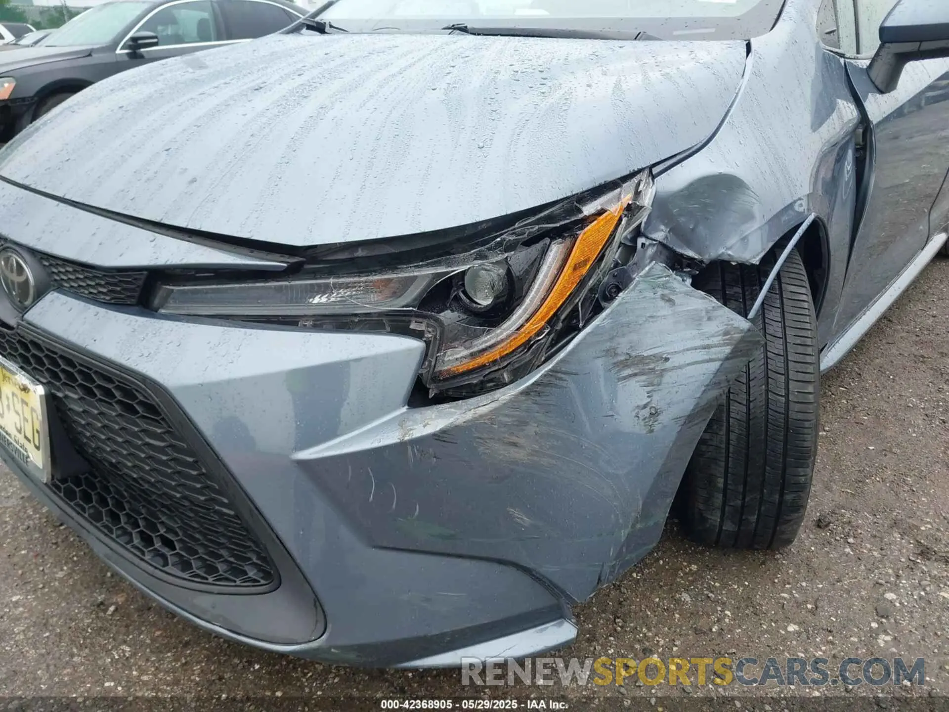 6 Photograph of a damaged car 5YFEPMAE4MP236066 TOYOTA COROLLA 2021