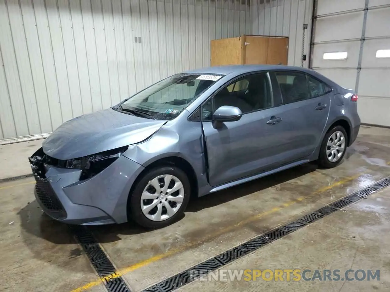 1 Photograph of a damaged car 5YFEPMAE4MP237850 TOYOTA COROLLA 2021