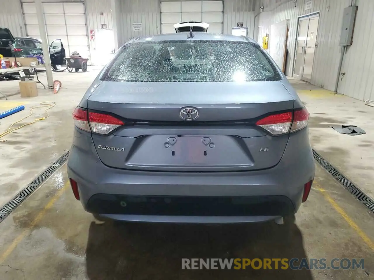 6 Photograph of a damaged car 5YFEPMAE4MP237850 TOYOTA COROLLA 2021