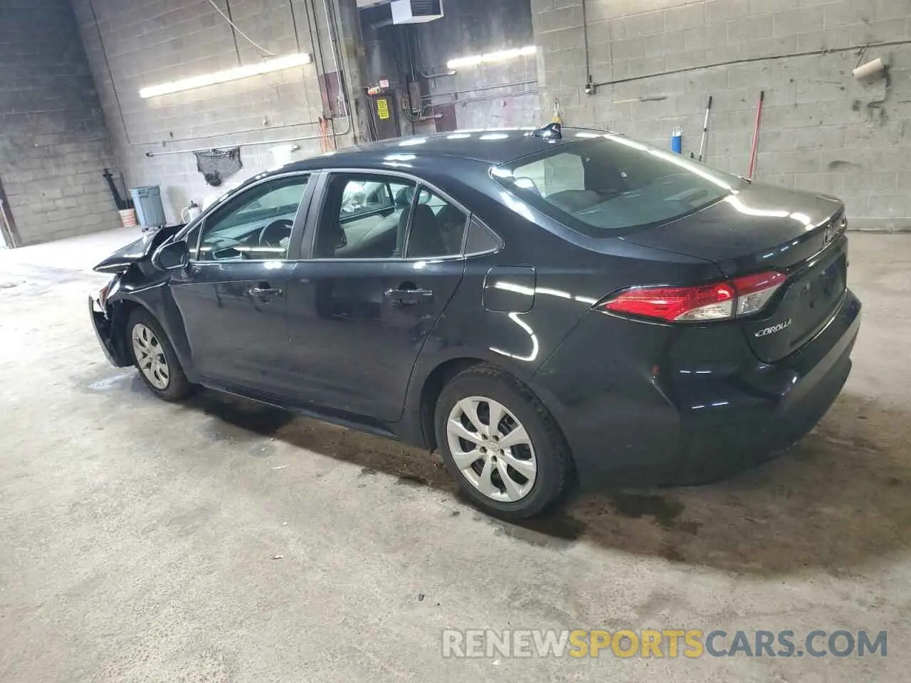 2 Photograph of a damaged car 5YFEPMAE4MP241767 TOYOTA COROLLA 2021