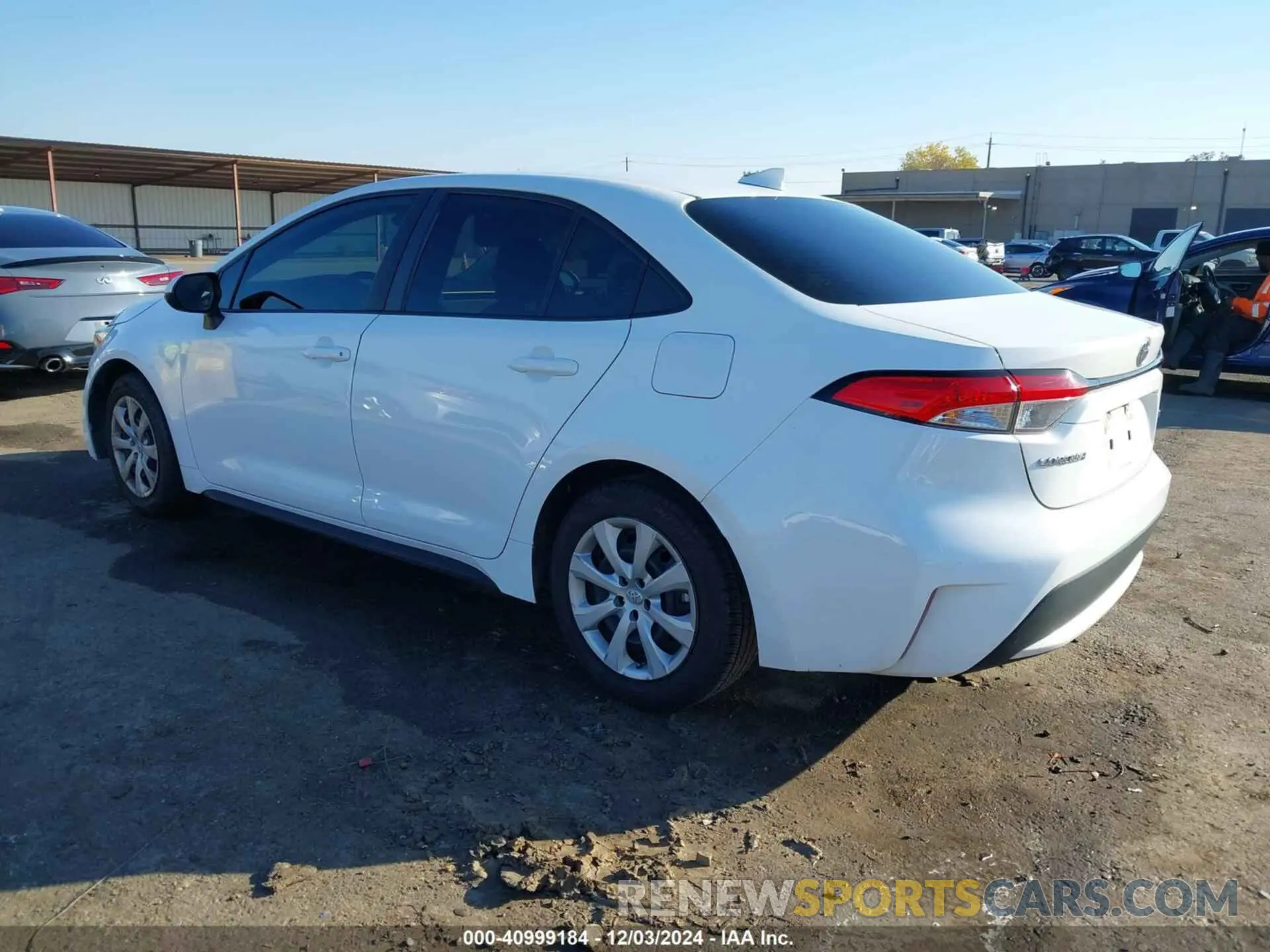 3 Photograph of a damaged car 5YFEPMAE4MP242093 TOYOTA COROLLA 2021