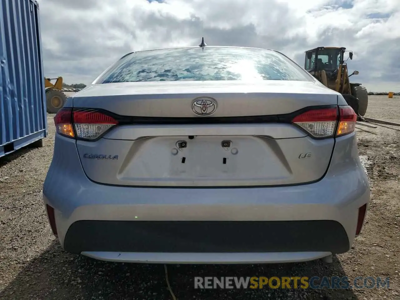 6 Photograph of a damaged car 5YFEPMAE4MP246810 TOYOTA COROLLA 2021