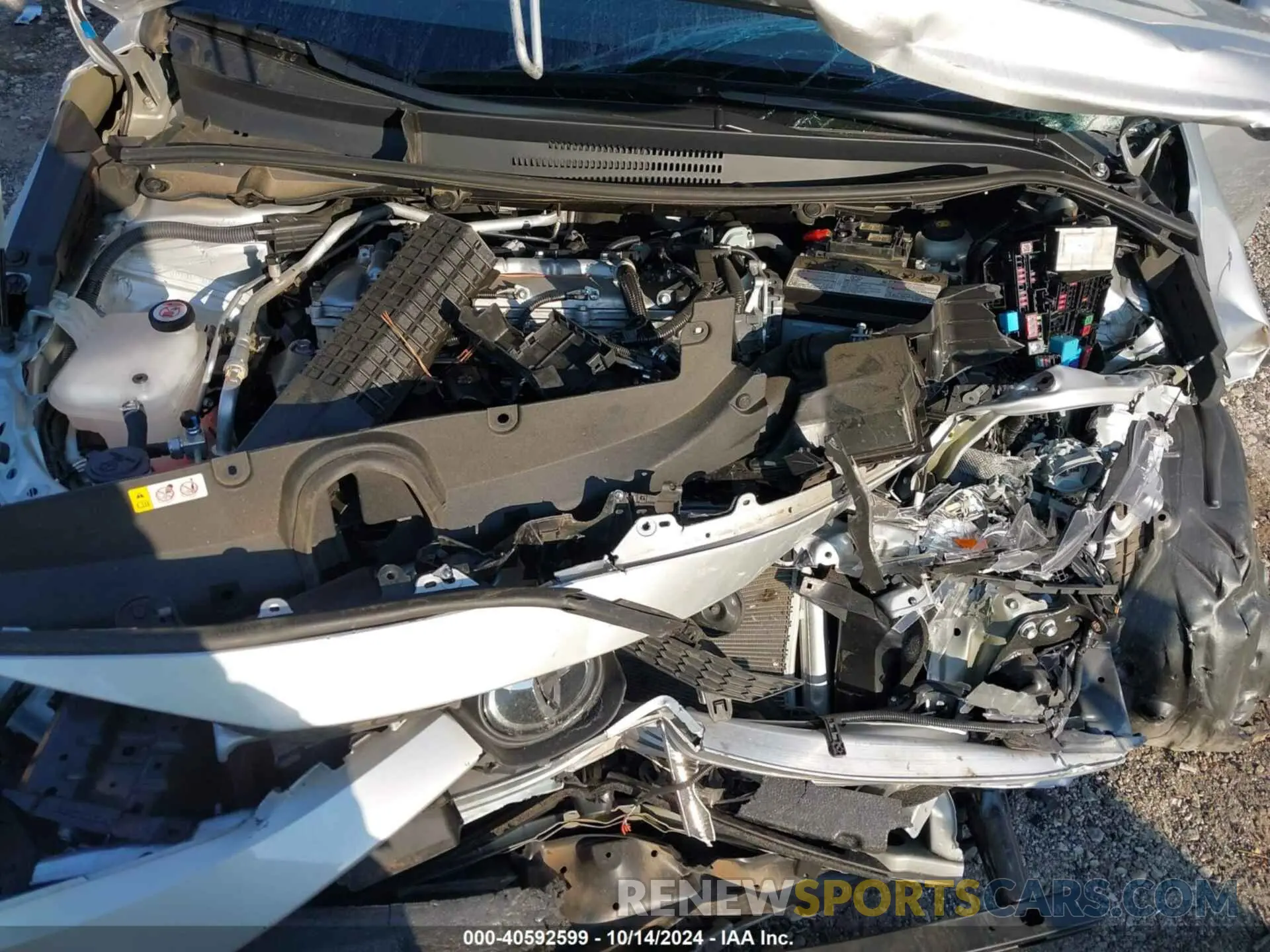 10 Photograph of a damaged car 5YFEPMAE4MP251652 TOYOTA COROLLA 2021