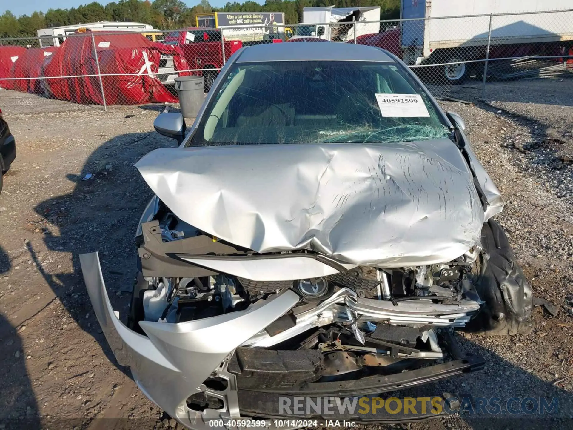 13 Photograph of a damaged car 5YFEPMAE4MP251652 TOYOTA COROLLA 2021