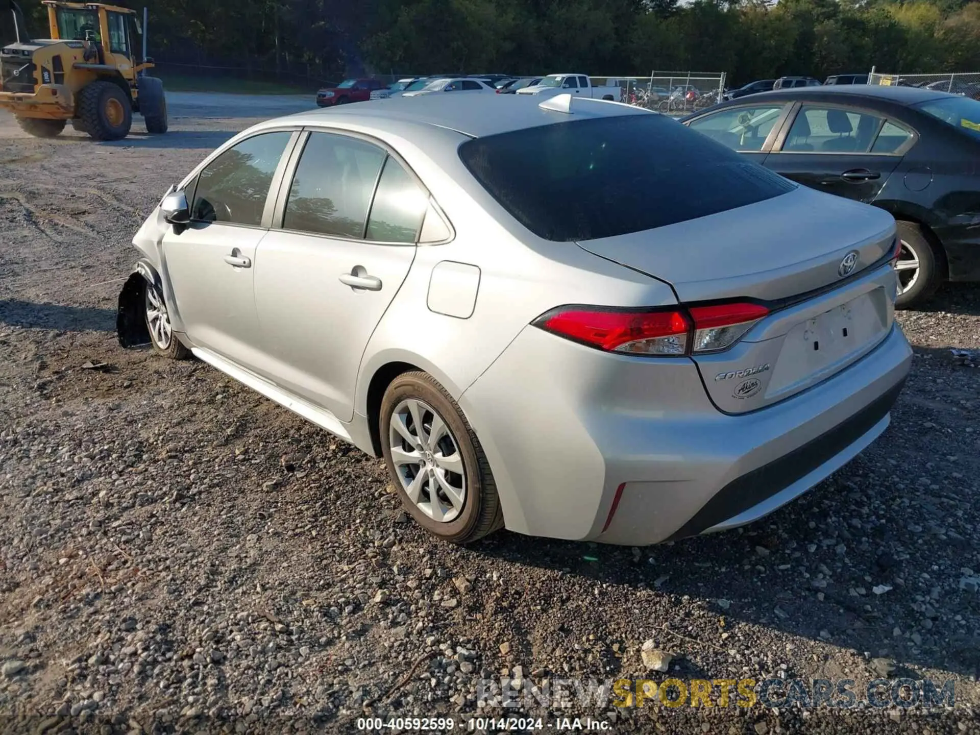 3 Photograph of a damaged car 5YFEPMAE4MP251652 TOYOTA COROLLA 2021