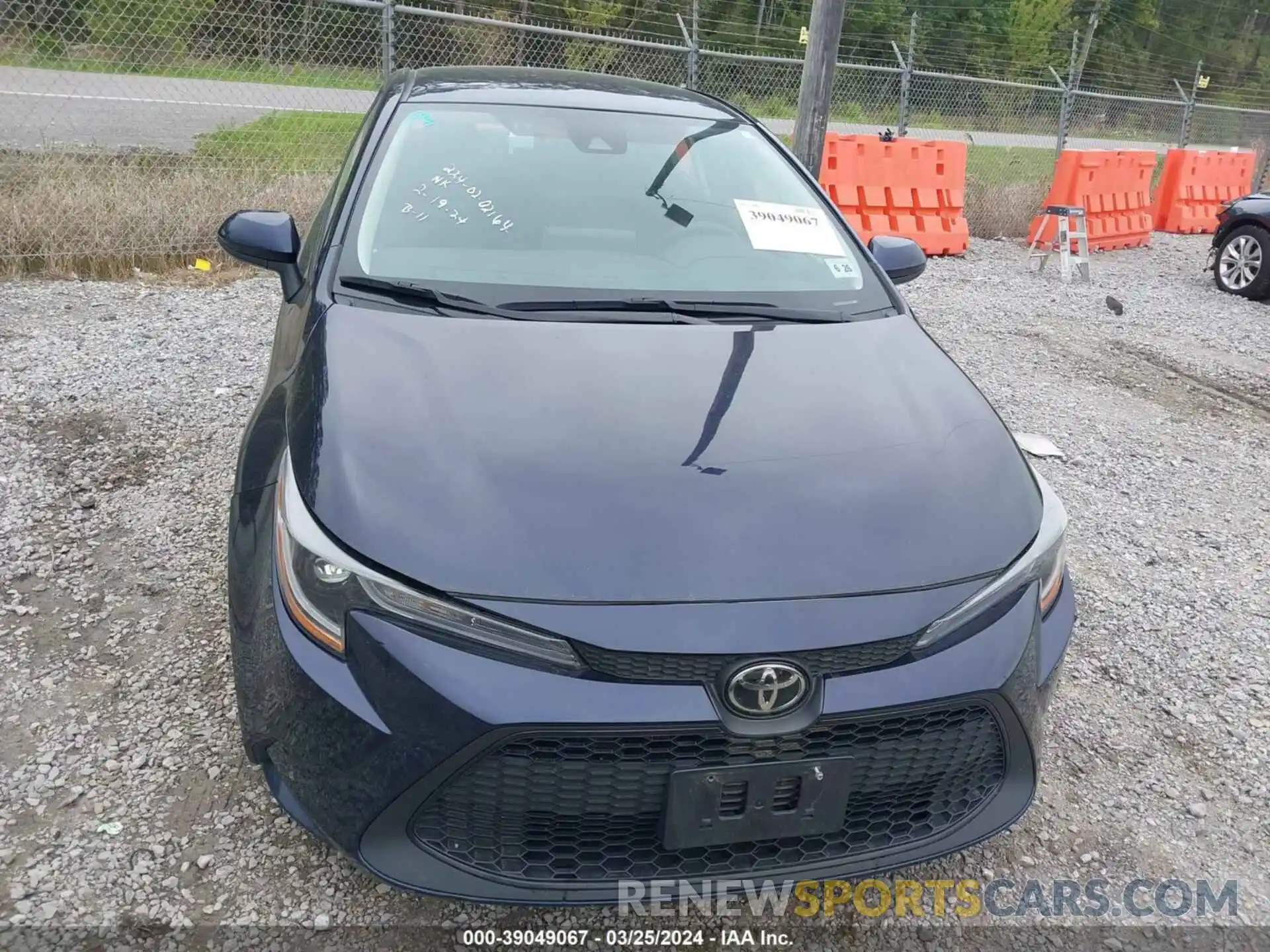 12 Photograph of a damaged car 5YFEPMAE4MP254910 TOYOTA COROLLA 2021