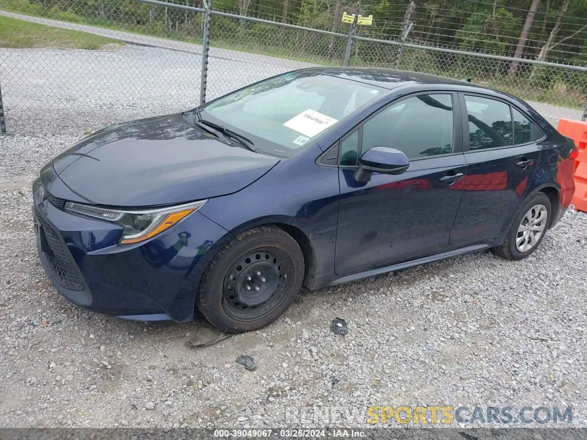 2 Photograph of a damaged car 5YFEPMAE4MP254910 TOYOTA COROLLA 2021