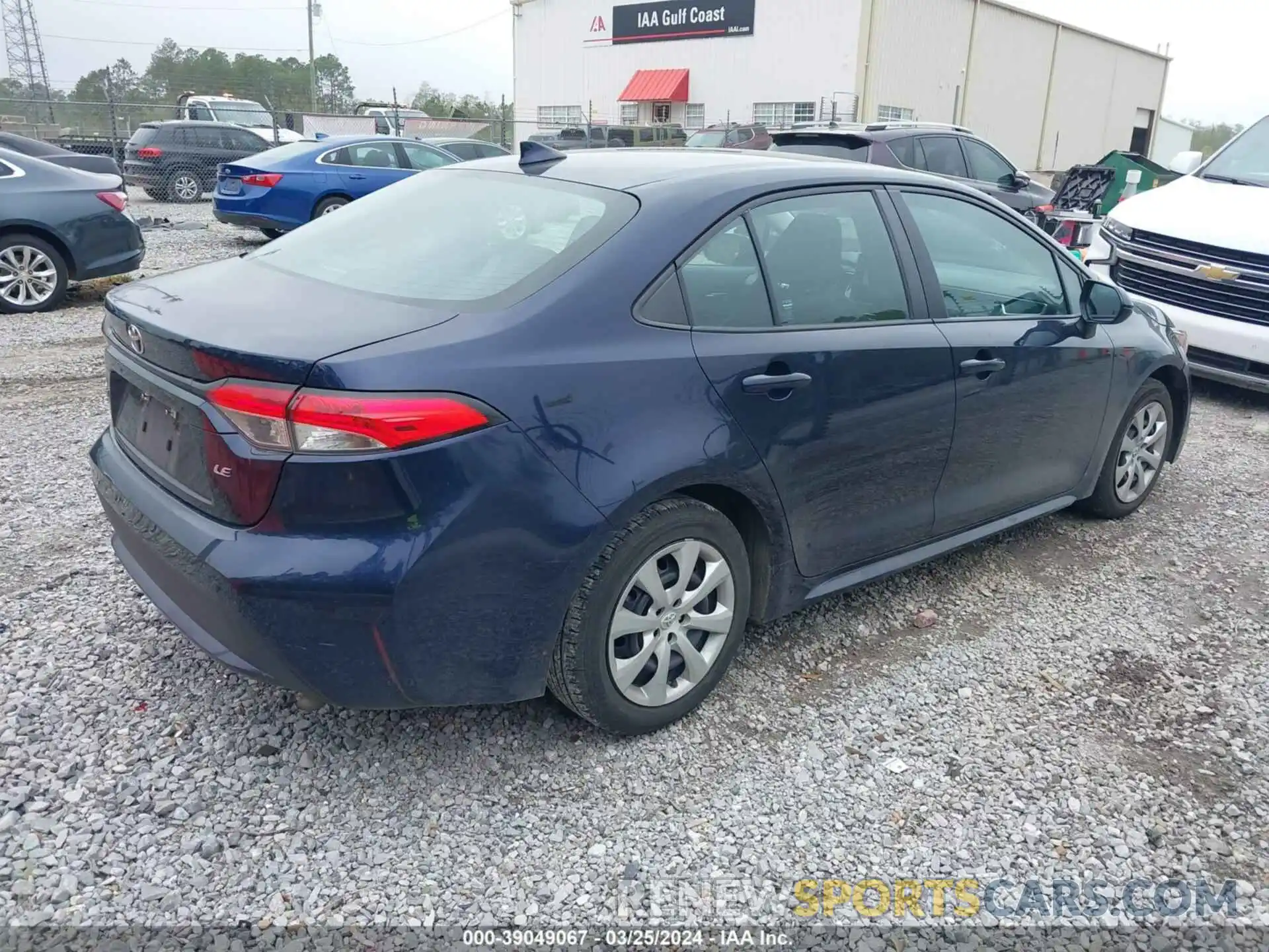 4 Photograph of a damaged car 5YFEPMAE4MP254910 TOYOTA COROLLA 2021