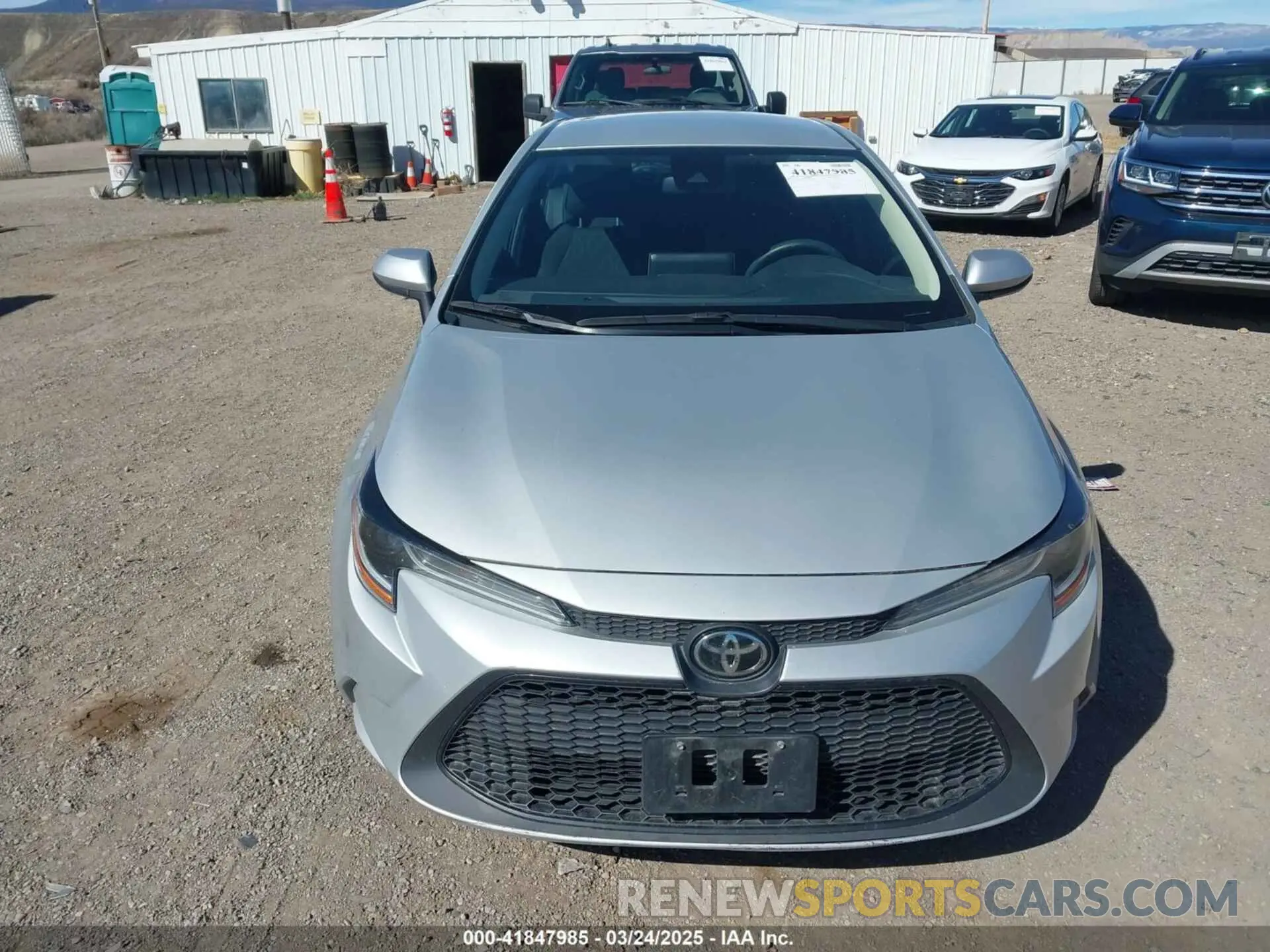 12 Photograph of a damaged car 5YFEPMAE4MP260268 TOYOTA COROLLA 2021