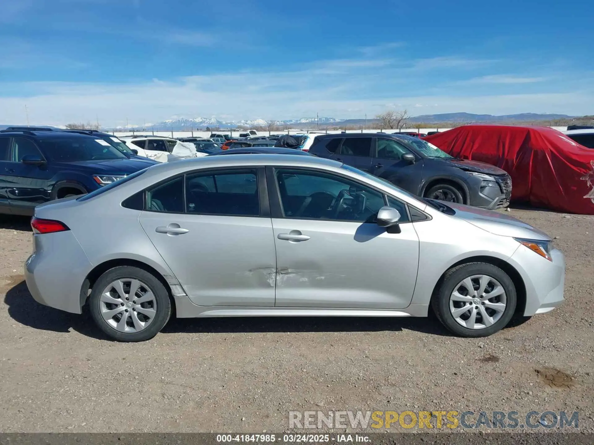 13 Photograph of a damaged car 5YFEPMAE4MP260268 TOYOTA COROLLA 2021