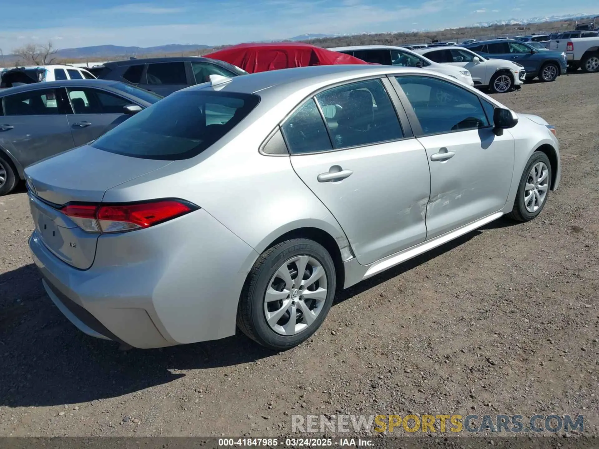 4 Photograph of a damaged car 5YFEPMAE4MP260268 TOYOTA COROLLA 2021
