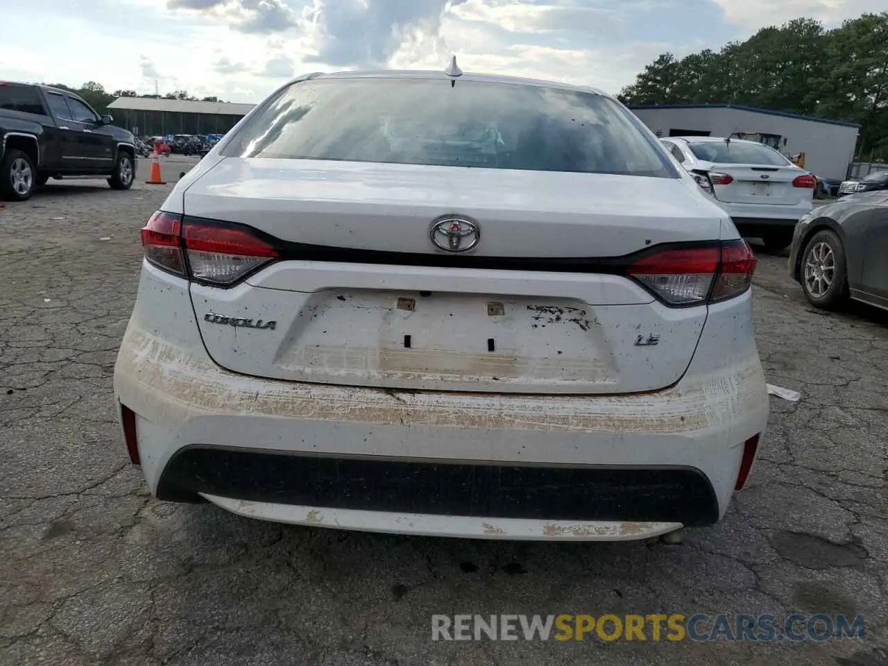 6 Photograph of a damaged car 5YFEPMAE4MP261422 TOYOTA COROLLA 2021
