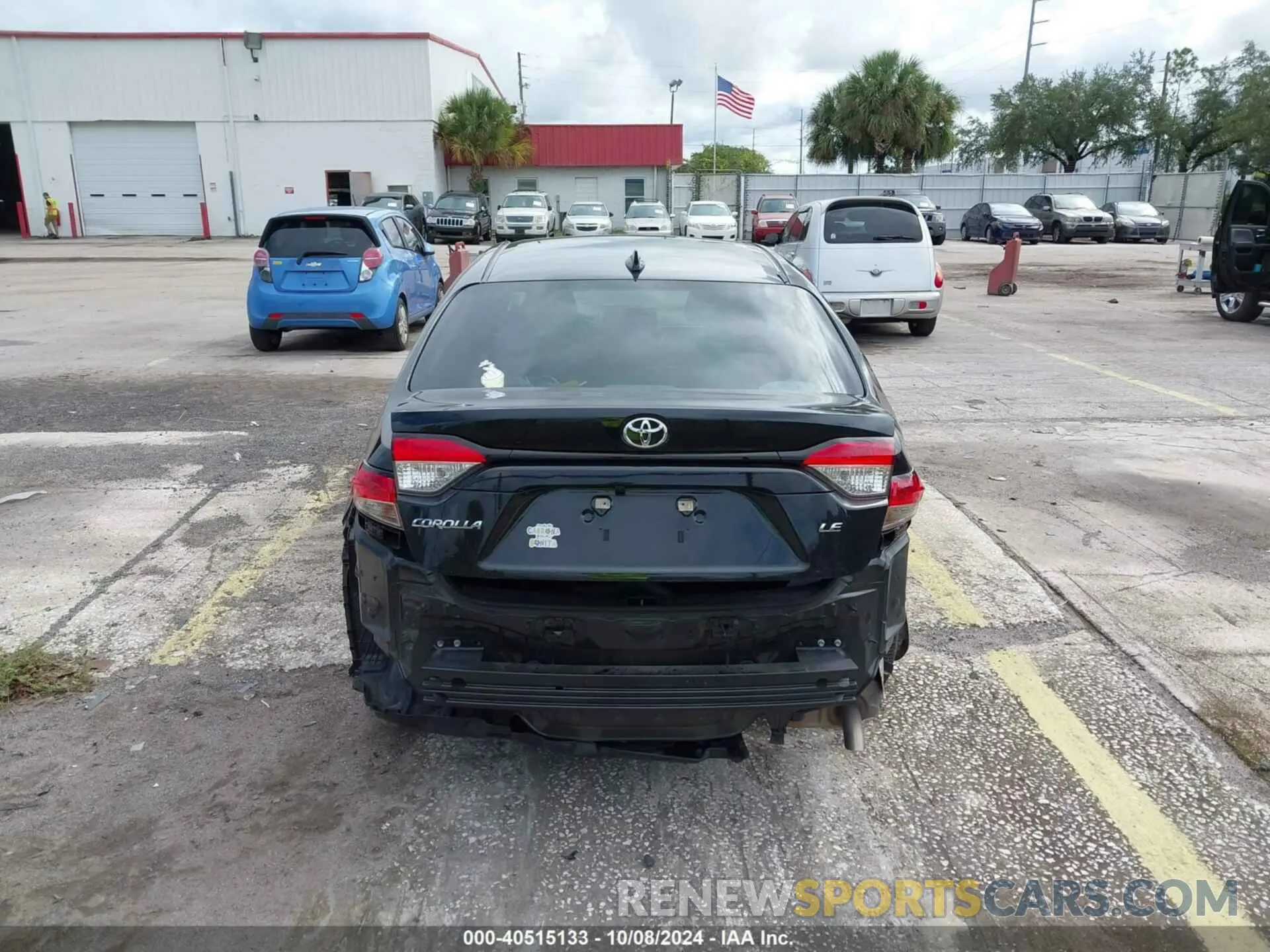 16 Photograph of a damaged car 5YFEPMAE4MP264210 TOYOTA COROLLA 2021