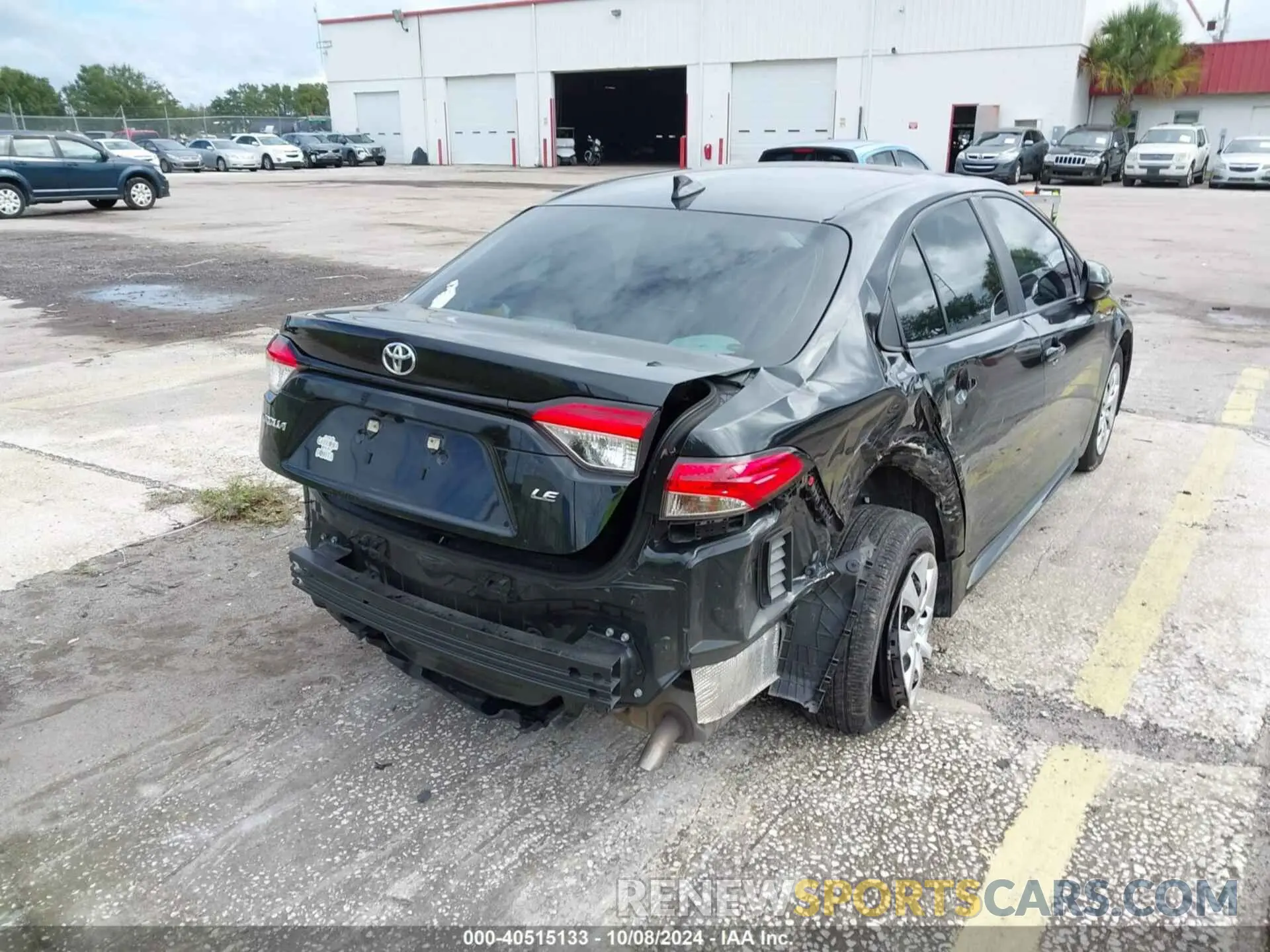 6 Photograph of a damaged car 5YFEPMAE4MP264210 TOYOTA COROLLA 2021