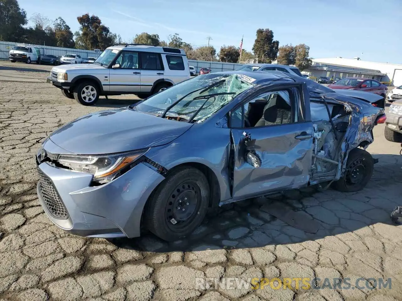 1 Photograph of a damaged car 5YFEPMAE4MP267852 TOYOTA COROLLA 2021