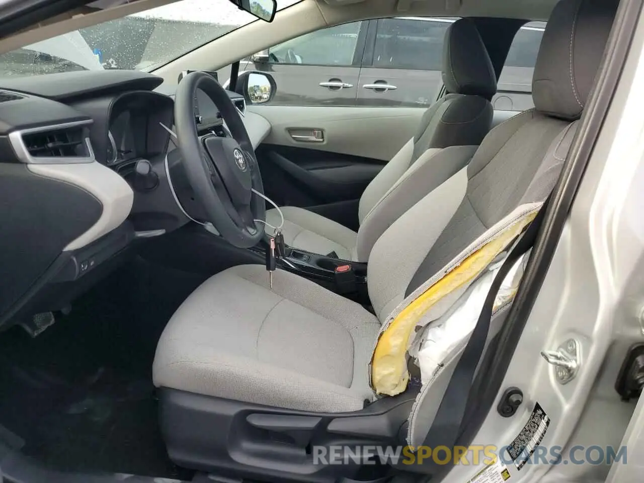 7 Photograph of a damaged car 5YFEPMAE5MP148322 TOYOTA COROLLA 2021