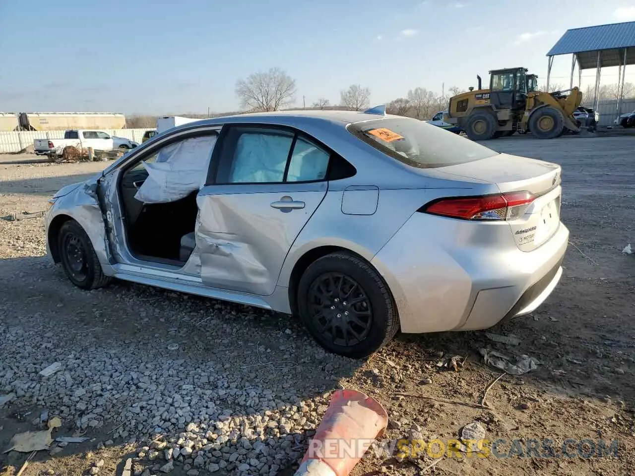 2 Photograph of a damaged car 5YFEPMAE5MP149714 TOYOTA COROLLA 2021