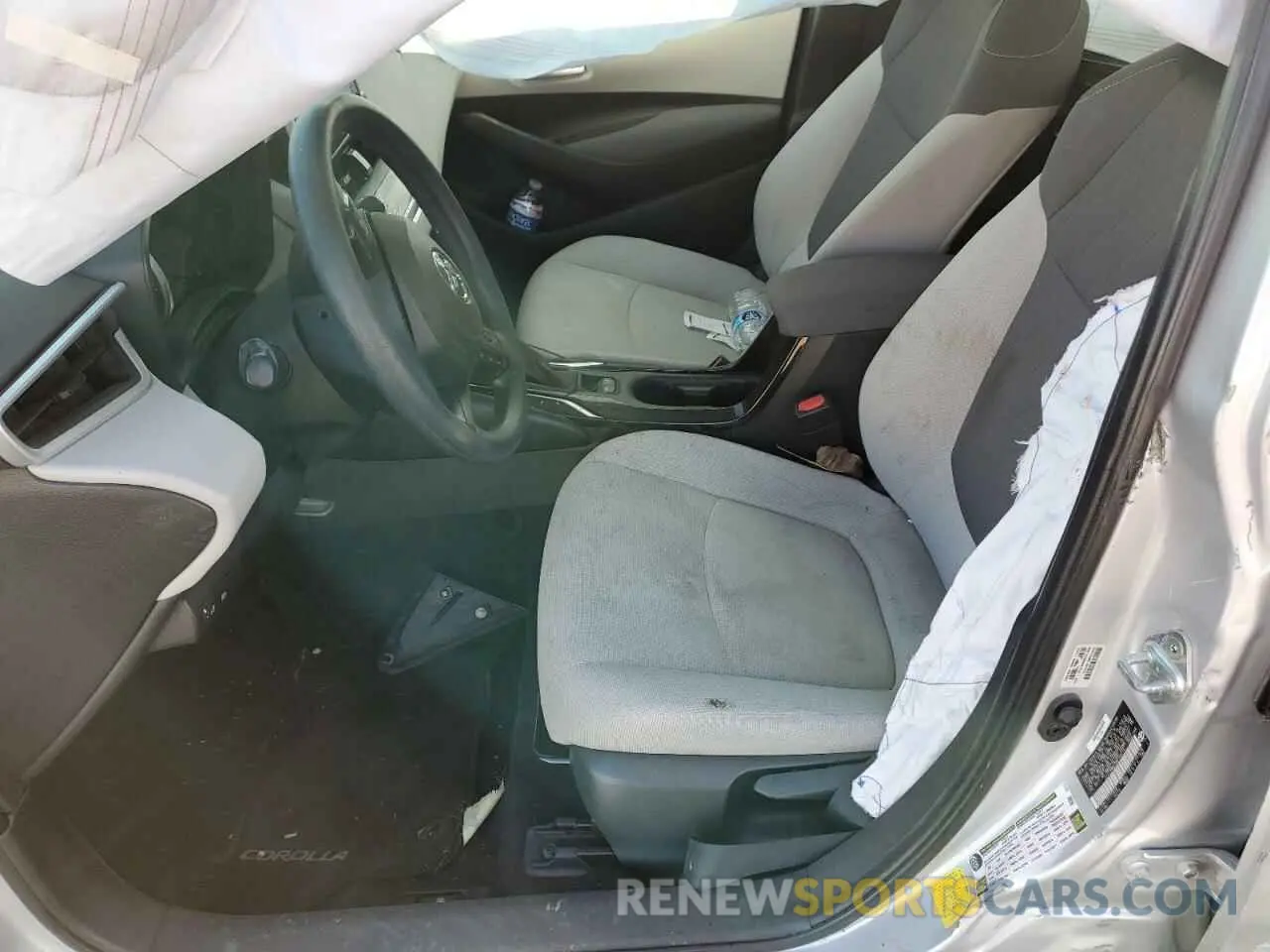 7 Photograph of a damaged car 5YFEPMAE5MP149714 TOYOTA COROLLA 2021