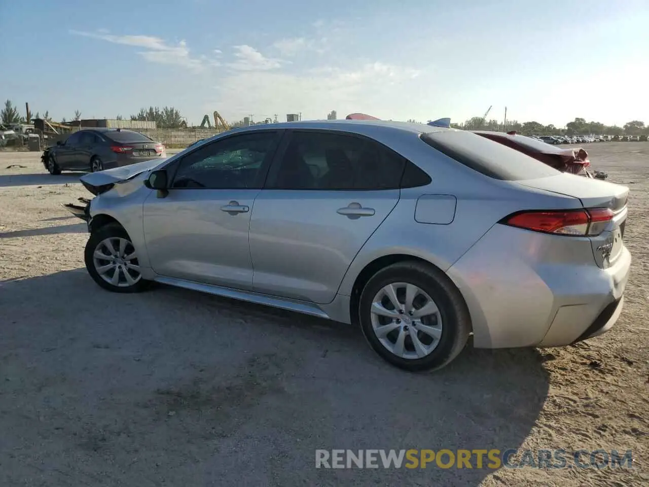 2 Photograph of a damaged car 5YFEPMAE5MP151298 TOYOTA COROLLA 2021
