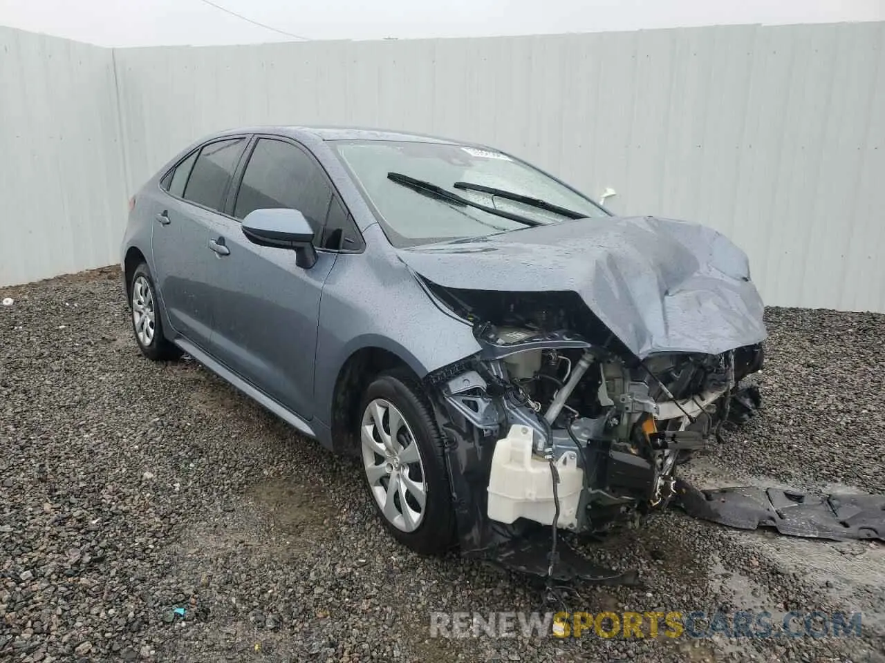 4 Photograph of a damaged car 5YFEPMAE5MP155142 TOYOTA COROLLA 2021
