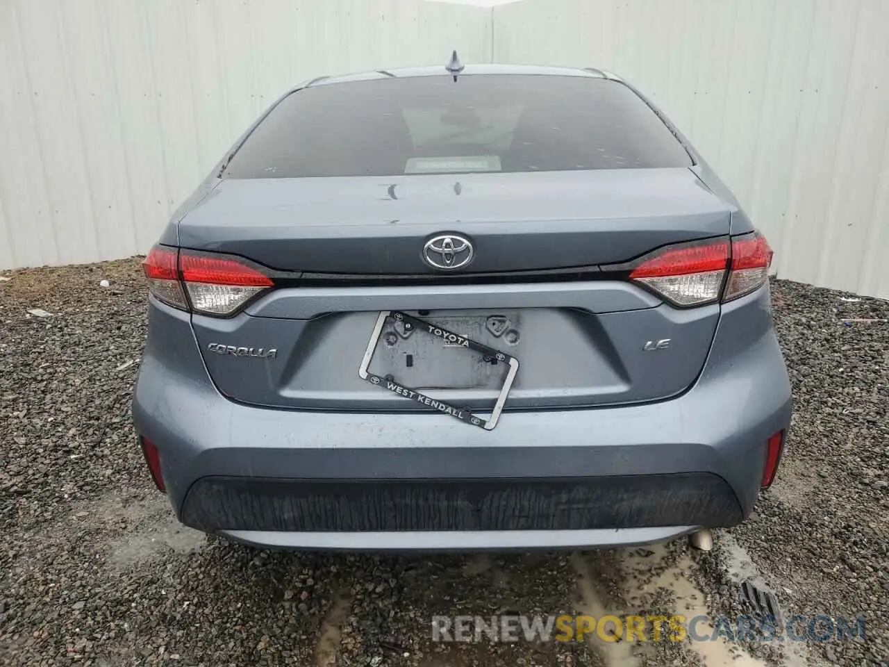6 Photograph of a damaged car 5YFEPMAE5MP155142 TOYOTA COROLLA 2021