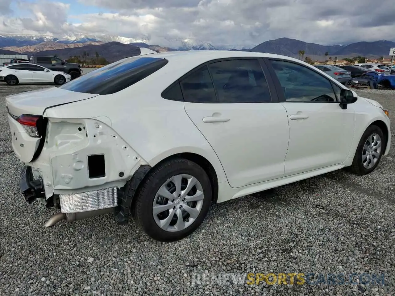 3 Photograph of a damaged car 5YFEPMAE5MP159076 TOYOTA COROLLA 2021
