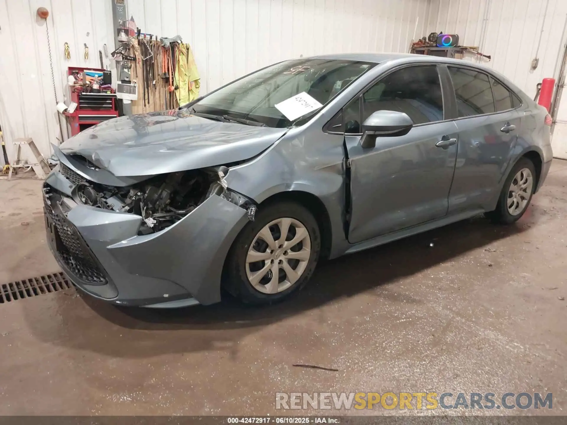 2 Photograph of a damaged car 5YFEPMAE5MP160017 TOYOTA COROLLA 2021