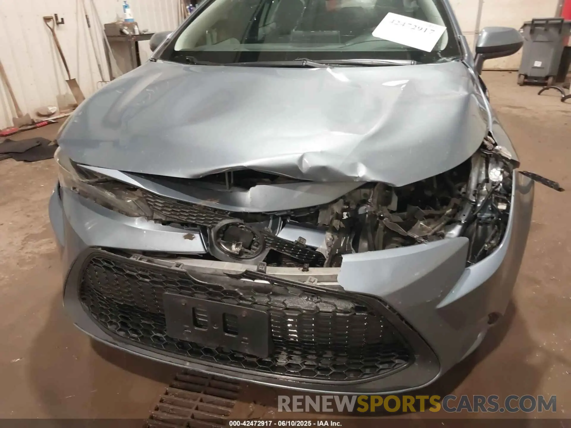 6 Photograph of a damaged car 5YFEPMAE5MP160017 TOYOTA COROLLA 2021