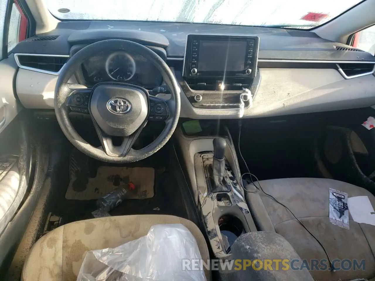 8 Photograph of a damaged car 5YFEPMAE5MP165170 TOYOTA COROLLA 2021