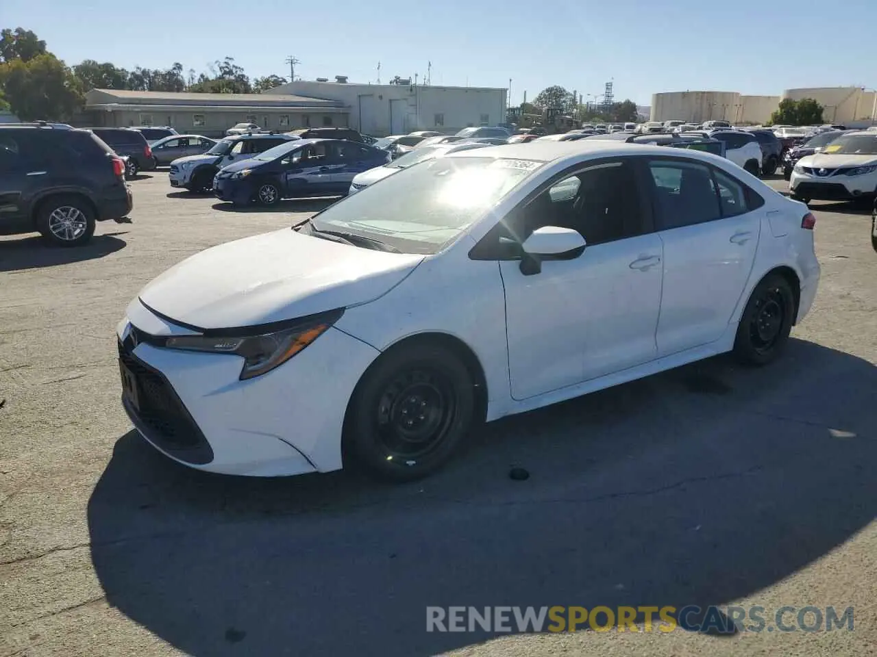1 Photograph of a damaged car 5YFEPMAE5MP165492 TOYOTA COROLLA 2021