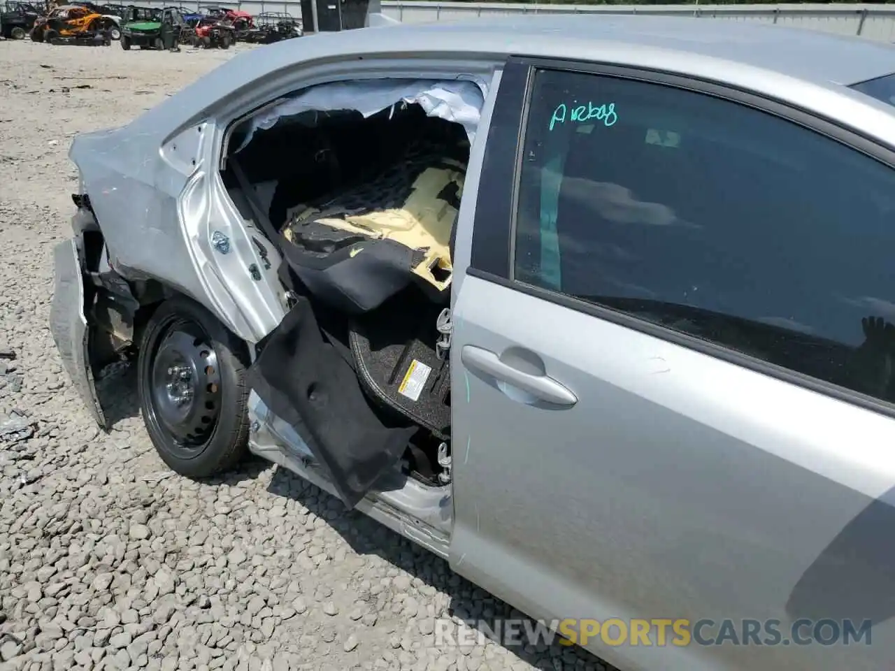 9 Photograph of a damaged car 5YFEPMAE5MP171230 TOYOTA COROLLA 2021