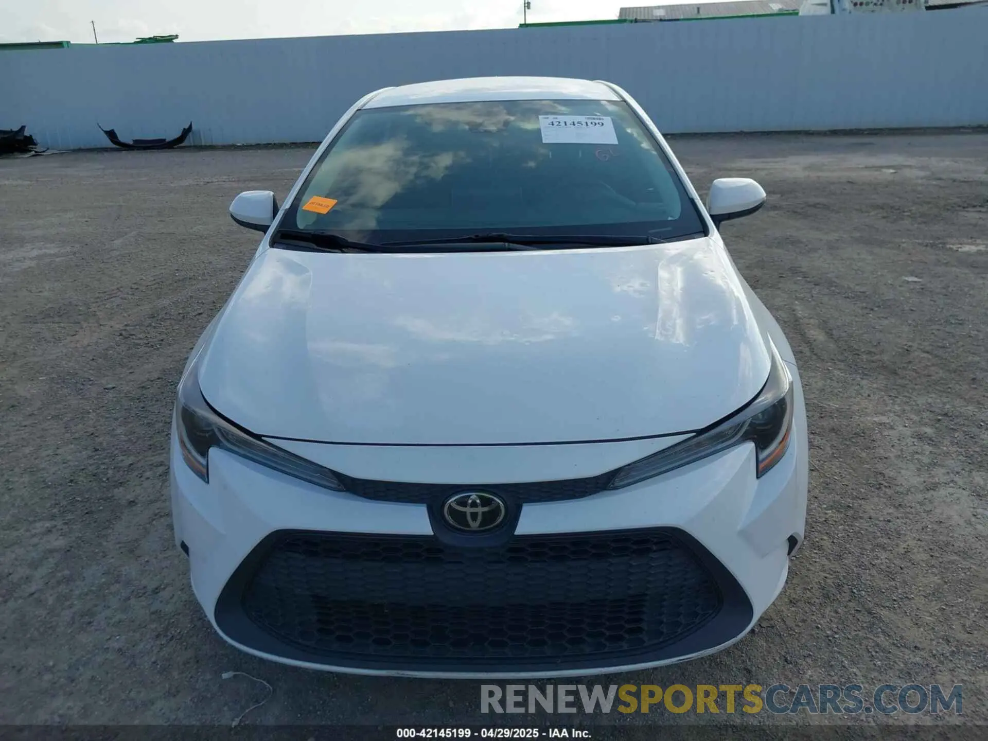 6 Photograph of a damaged car 5YFEPMAE5MP172779 TOYOTA COROLLA 2021
