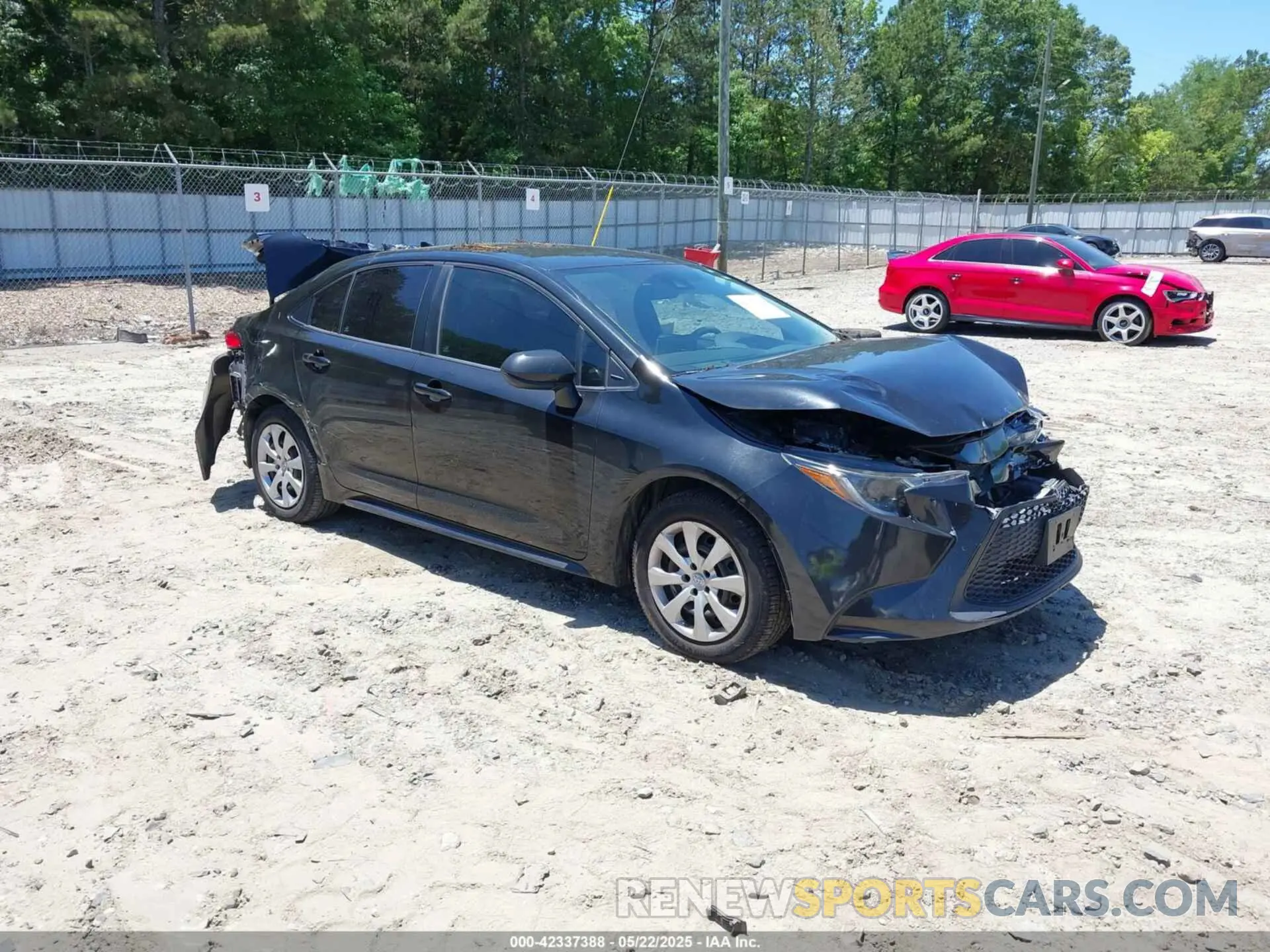 1 Photograph of a damaged car 5YFEPMAE5MP174063 TOYOTA COROLLA 2021