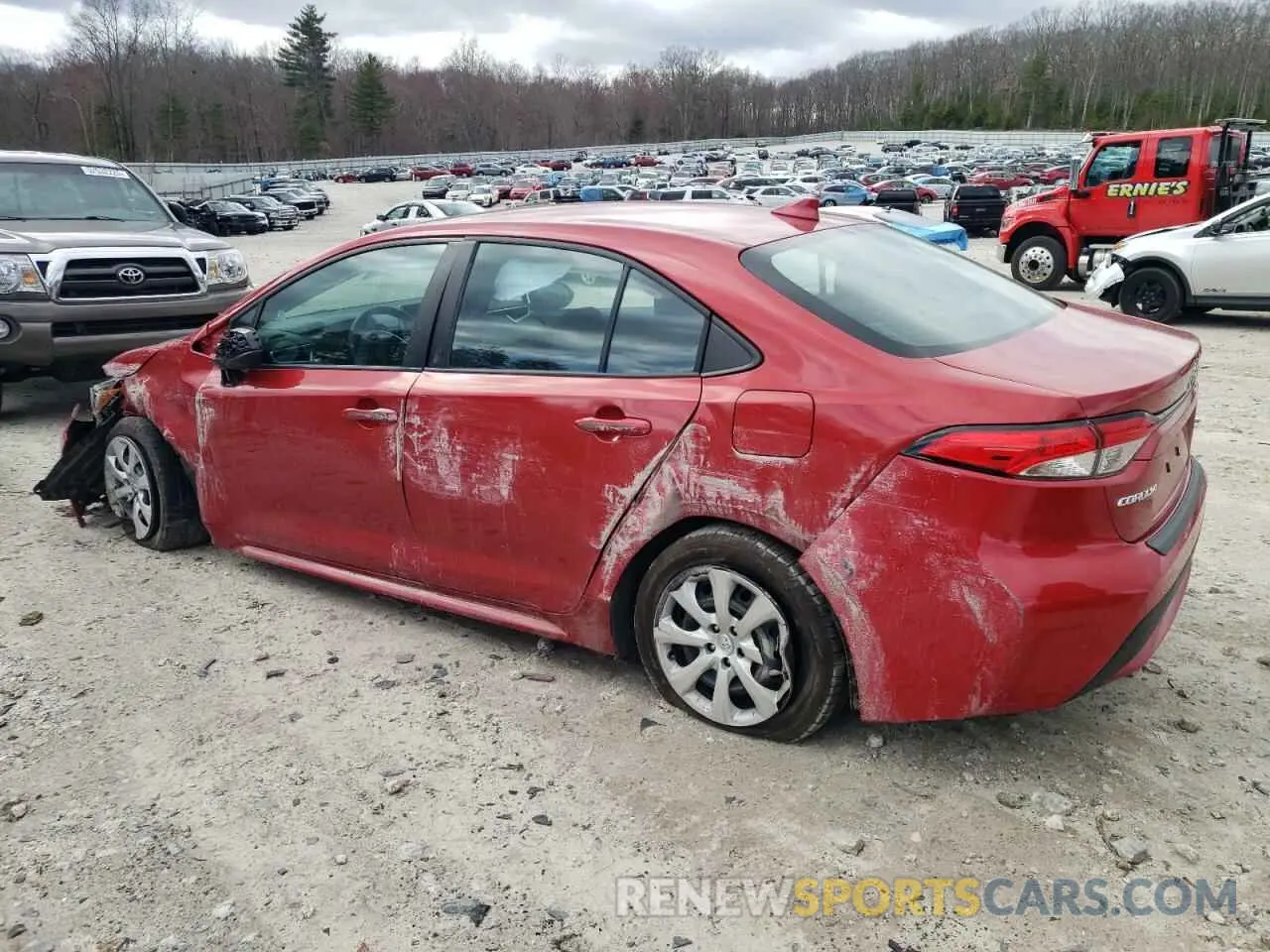 2 Photograph of a damaged car 5YFEPMAE5MP175133 TOYOTA COROLLA 2021