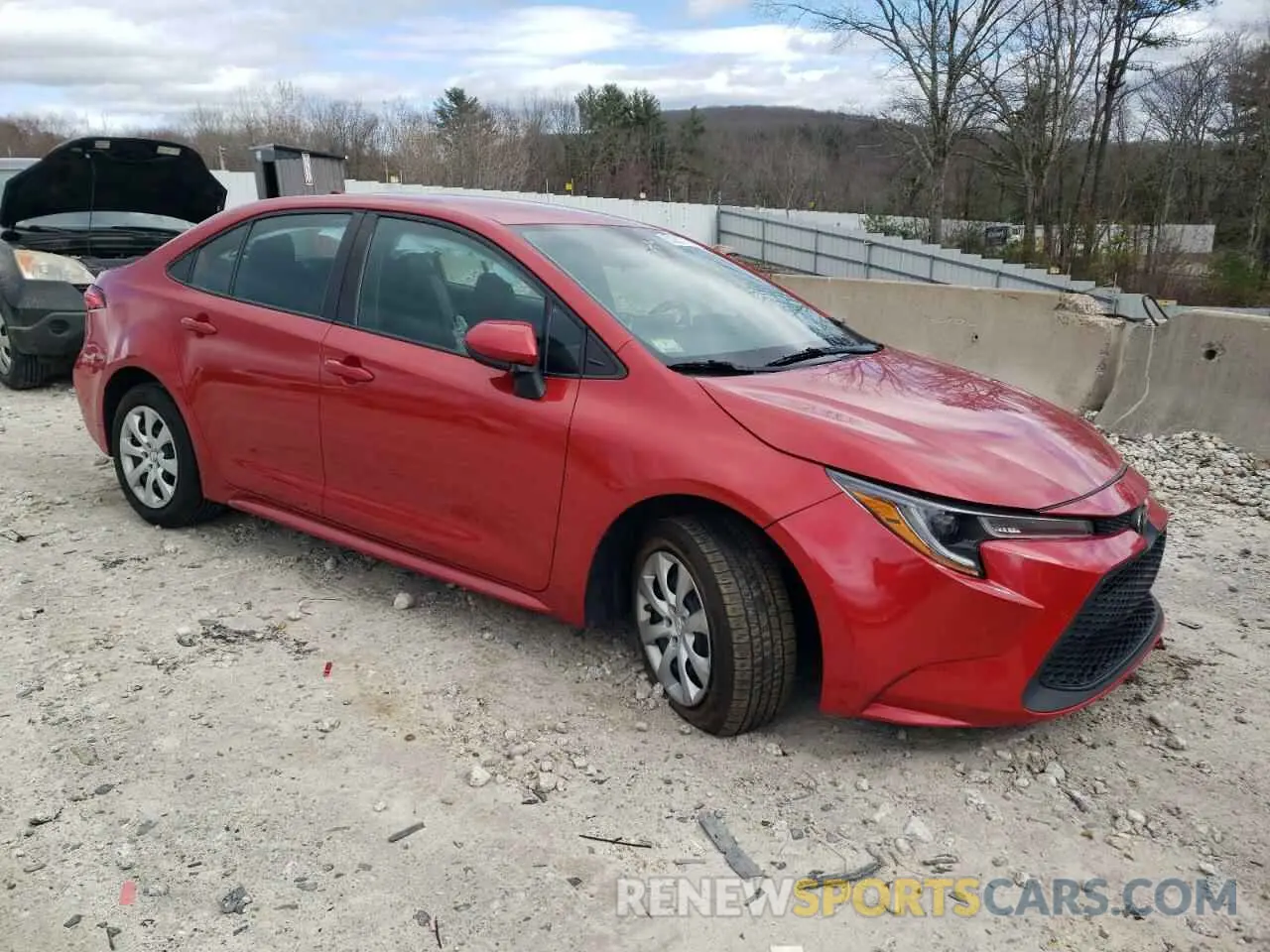 4 Photograph of a damaged car 5YFEPMAE5MP175133 TOYOTA COROLLA 2021