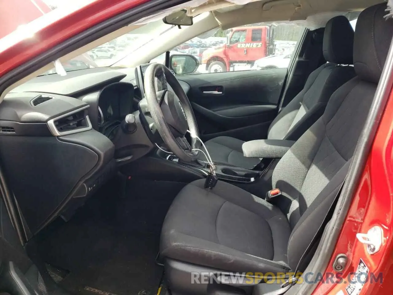 7 Photograph of a damaged car 5YFEPMAE5MP175133 TOYOTA COROLLA 2021