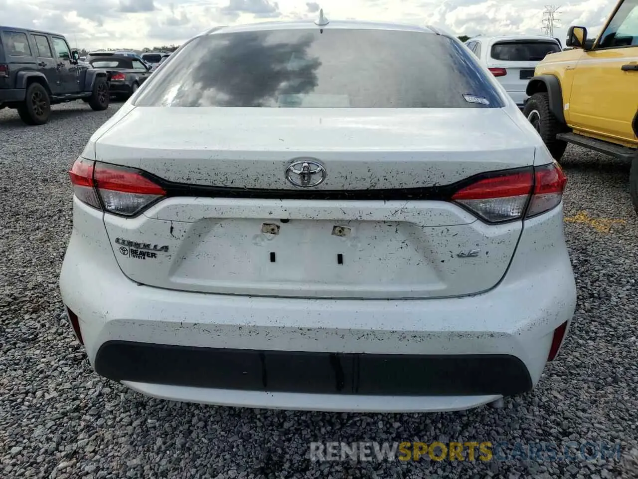 6 Photograph of a damaged car 5YFEPMAE5MP176041 TOYOTA COROLLA 2021