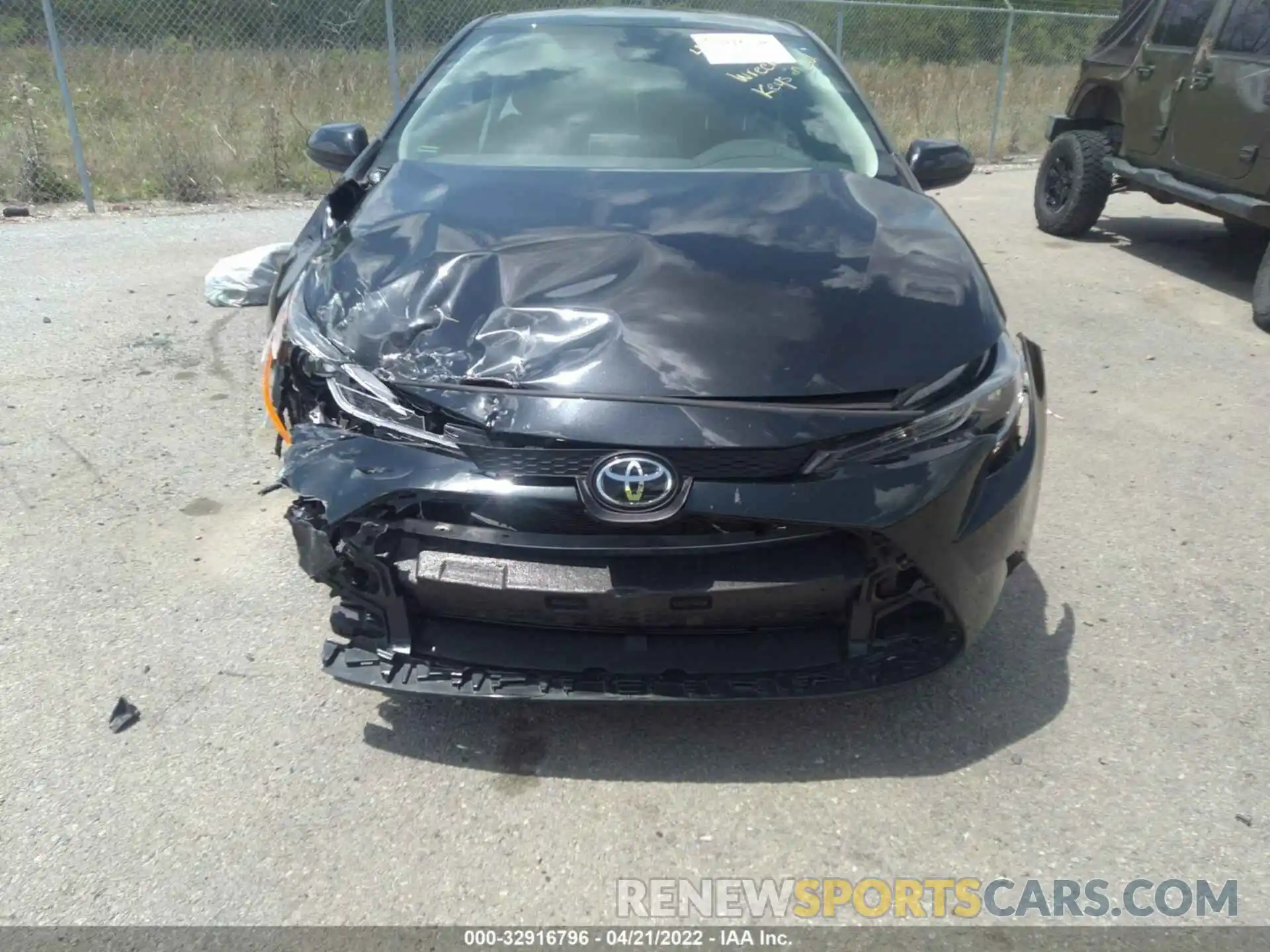 6 Photograph of a damaged car 5YFEPMAE5MP179277 TOYOTA COROLLA 2021