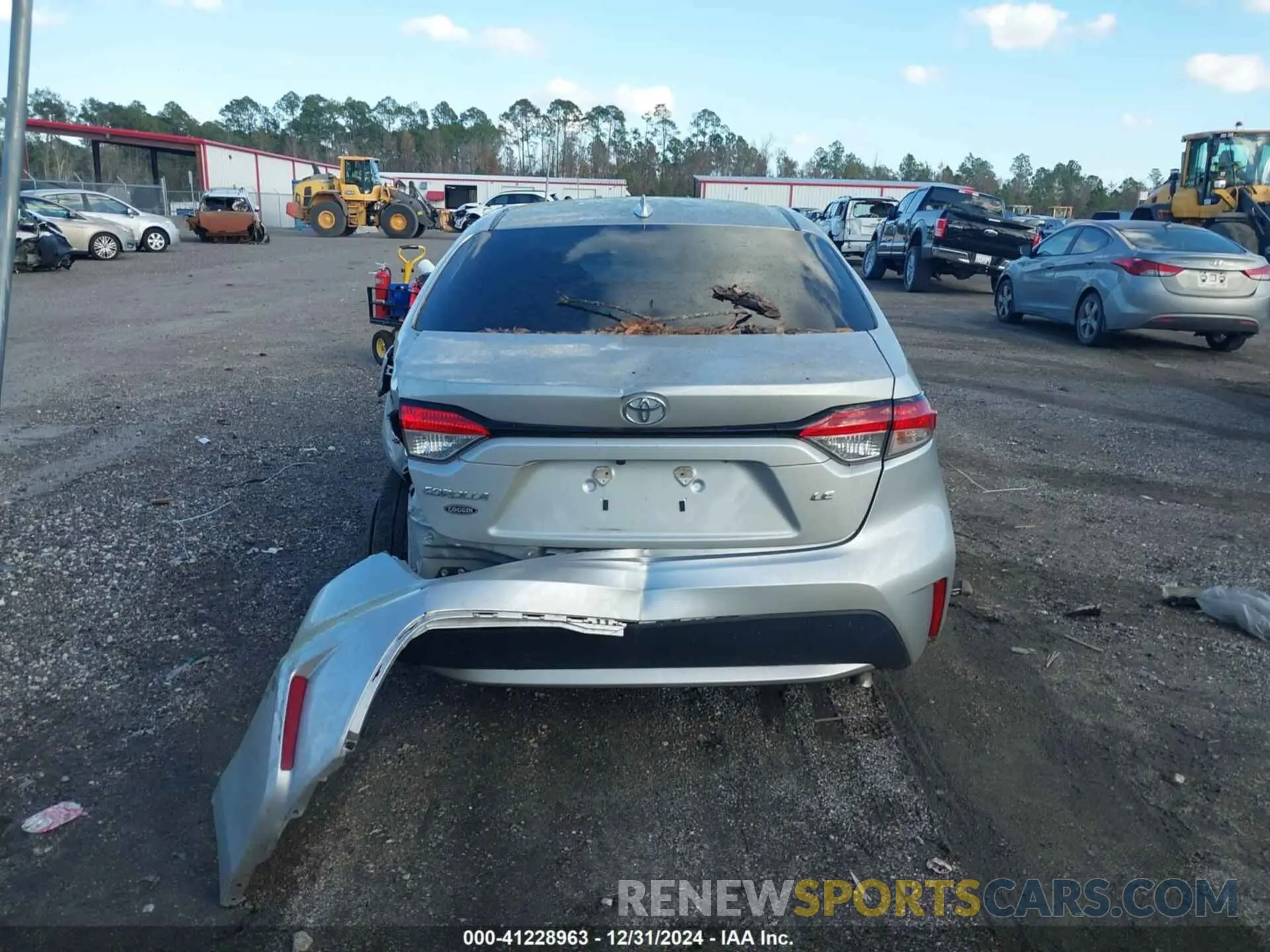 16 Photograph of a damaged car 5YFEPMAE5MP181367 TOYOTA COROLLA 2021