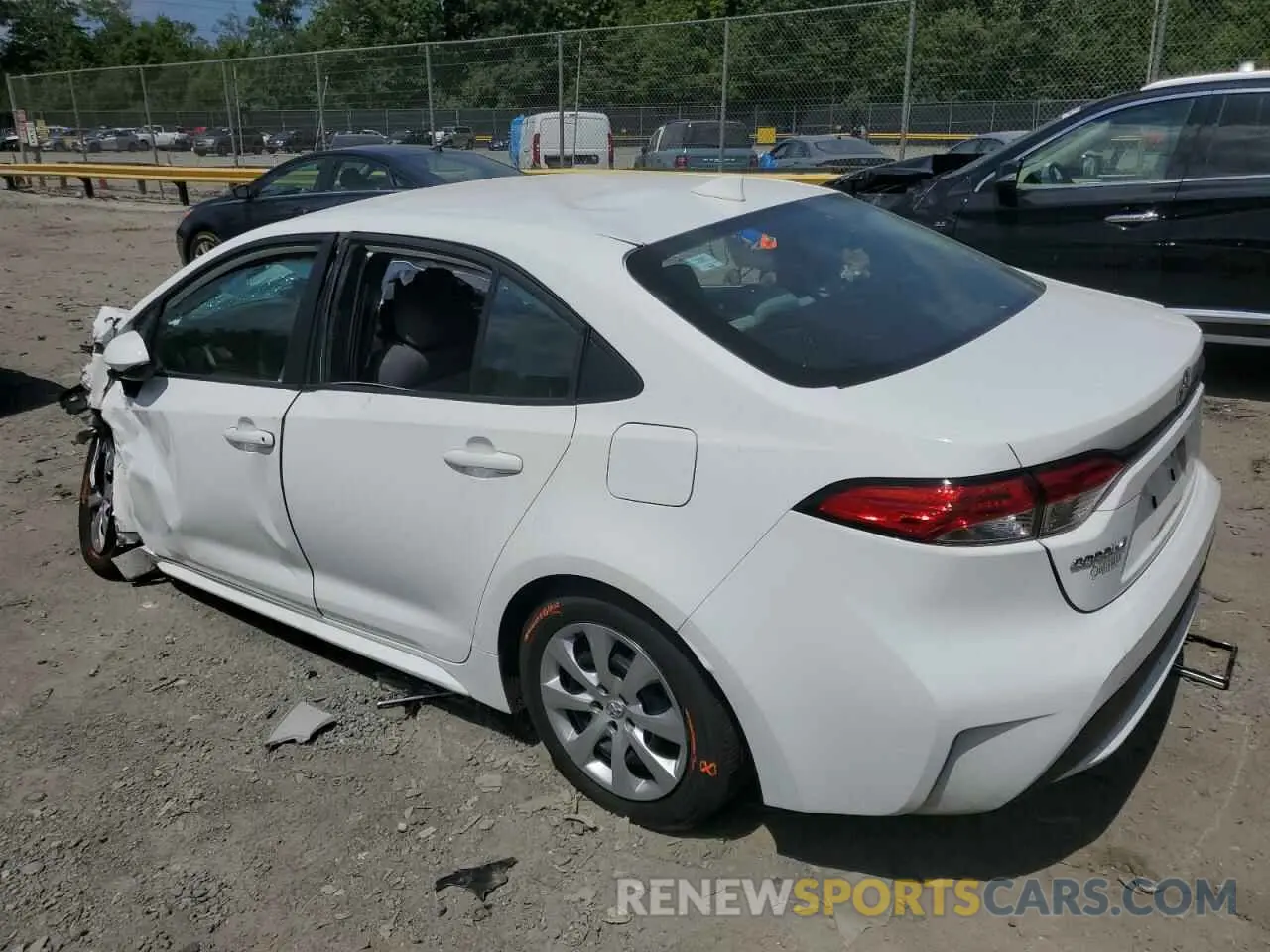 2 Photograph of a damaged car 5YFEPMAE5MP181806 TOYOTA COROLLA 2021