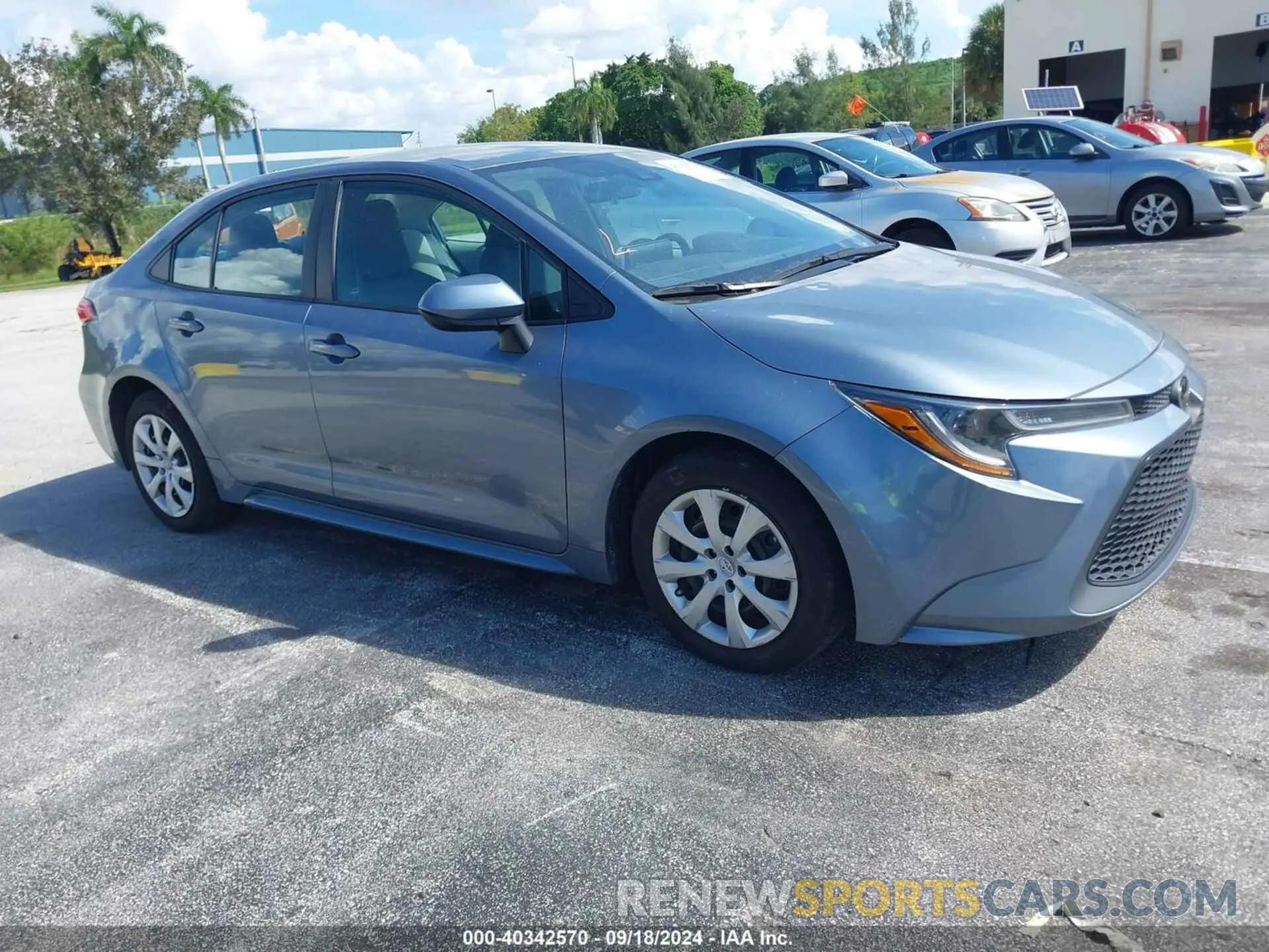 1 Photograph of a damaged car 5YFEPMAE5MP188898 TOYOTA COROLLA 2021