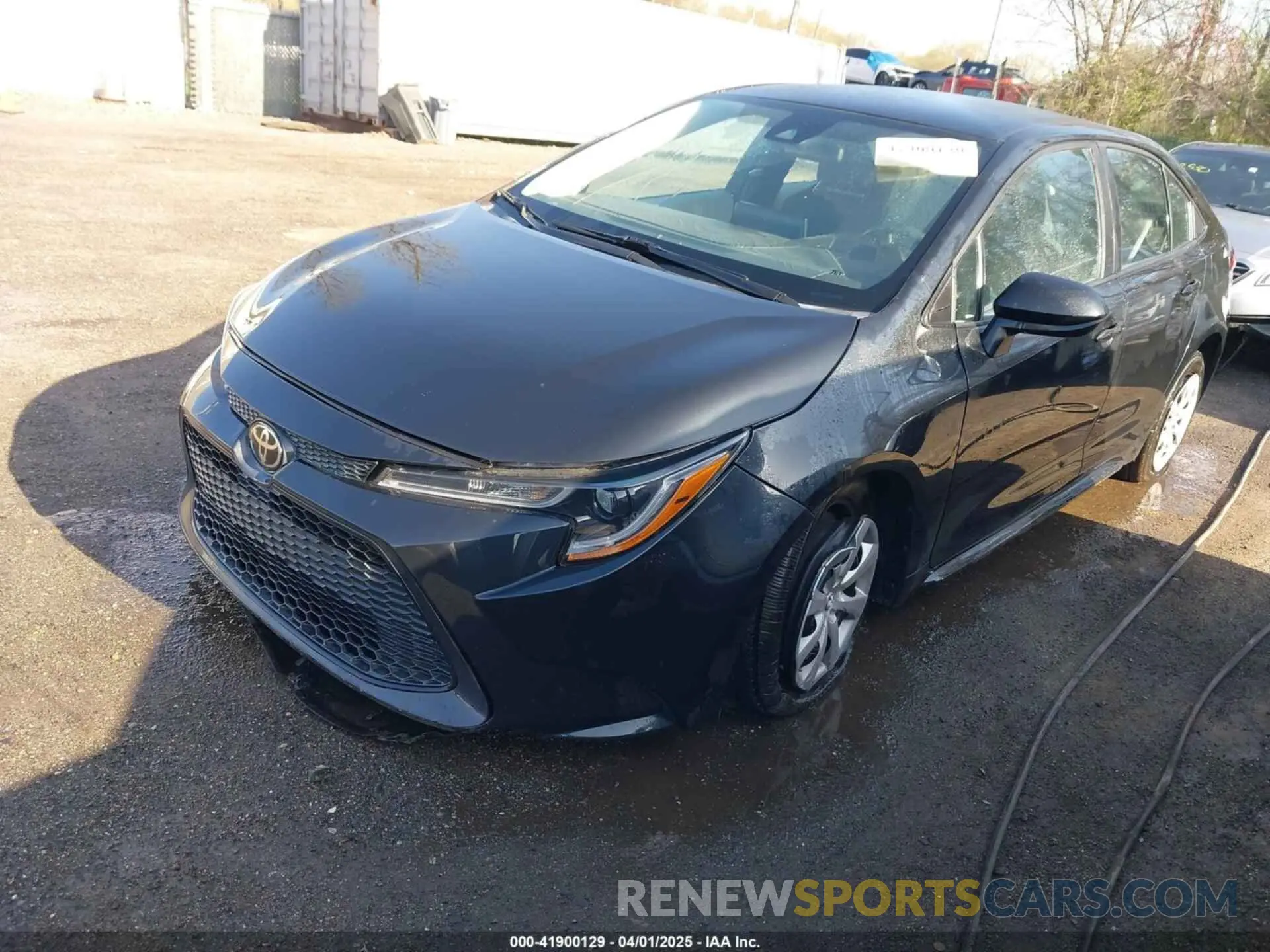 2 Photograph of a damaged car 5YFEPMAE5MP190845 TOYOTA COROLLA 2021