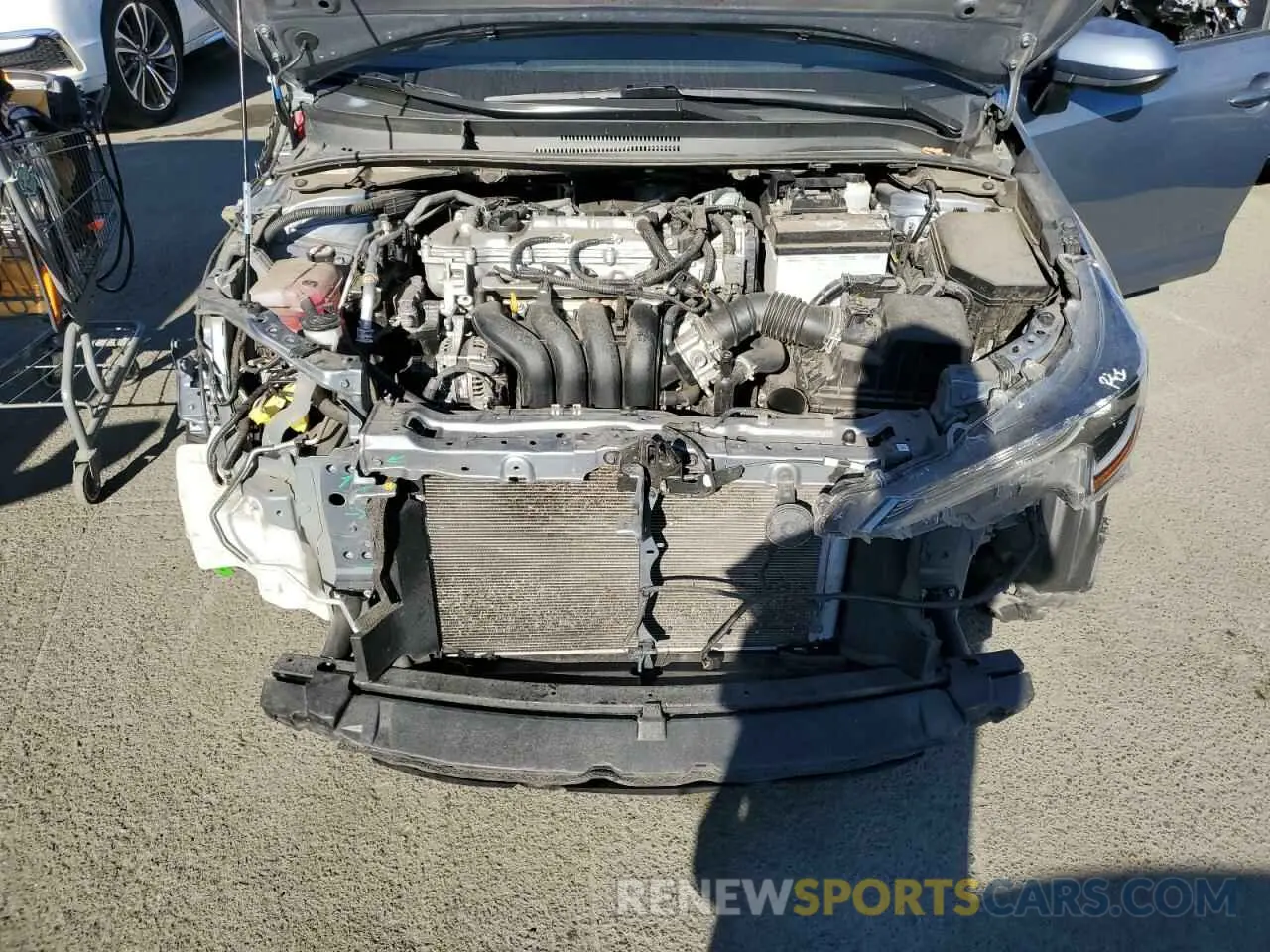 11 Photograph of a damaged car 5YFEPMAE5MP191798 TOYOTA COROLLA 2021